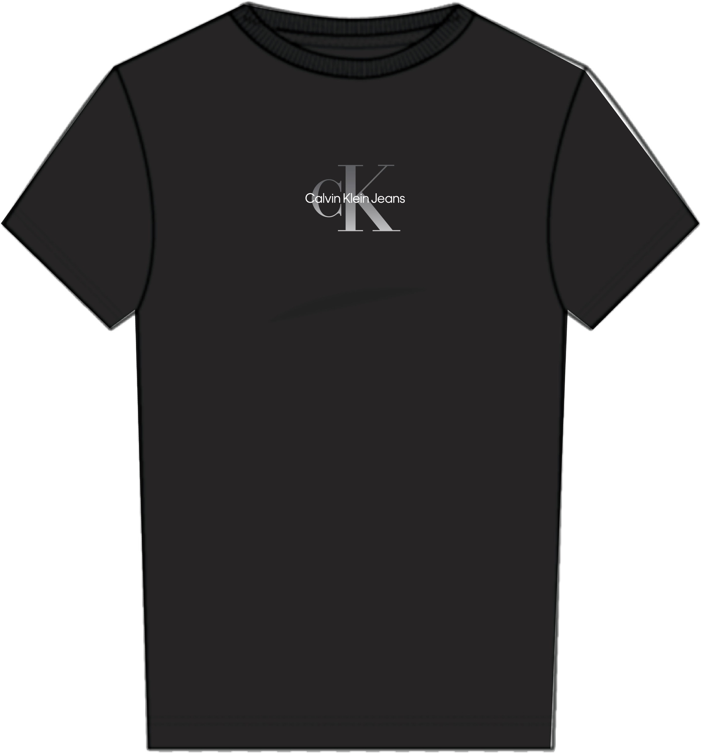 Calvin Klein Jeans T-Shirt »GRADIENT MONOLOGO SLIM TEE« Regular fit mit Rundhalsausschnitt