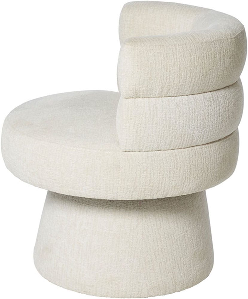 Jahnke Drehstuhl »STUDIO TWIST« () Sessel, Drehstuhl, 360° drehbar, Boucle-Stoff, bis 120 kg belastbar