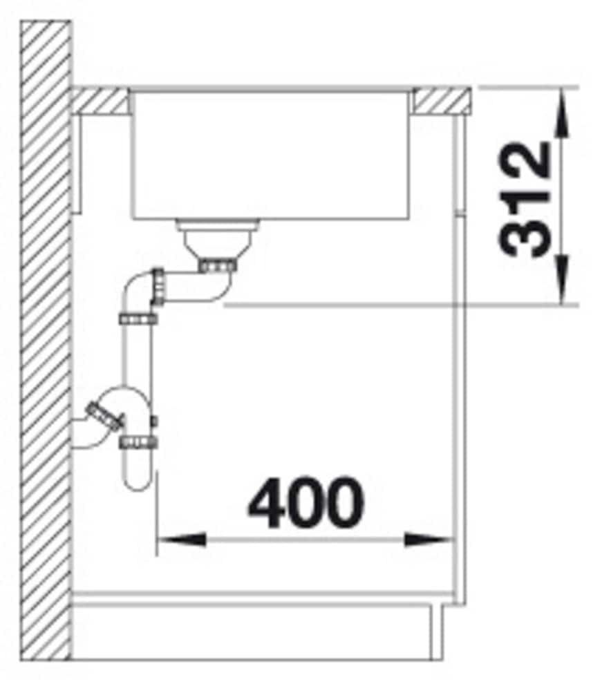 Blanco Granitspüle »SUBLINE 500-F« 1 Stk. tlg. erhältlich in mehreren Farben