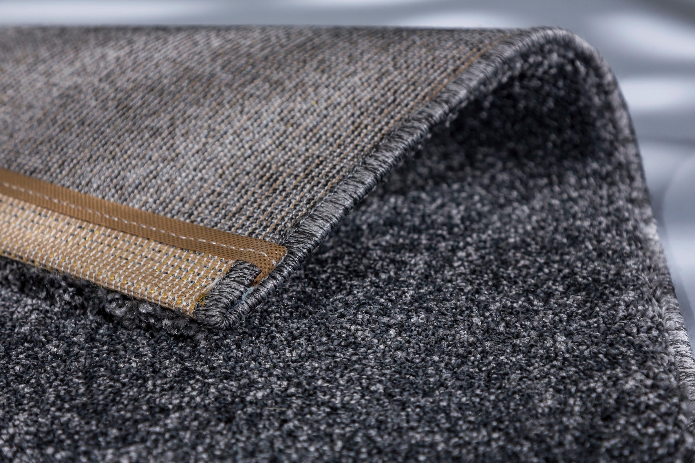 SCHÖNER WOHNEN-Kollektion Teppich »Pure 190«, rechteckig, 21 mm Höhe, Wohnzimmer, Schlafzimmer, uni, leichter Glanz, robuster Kurzflor