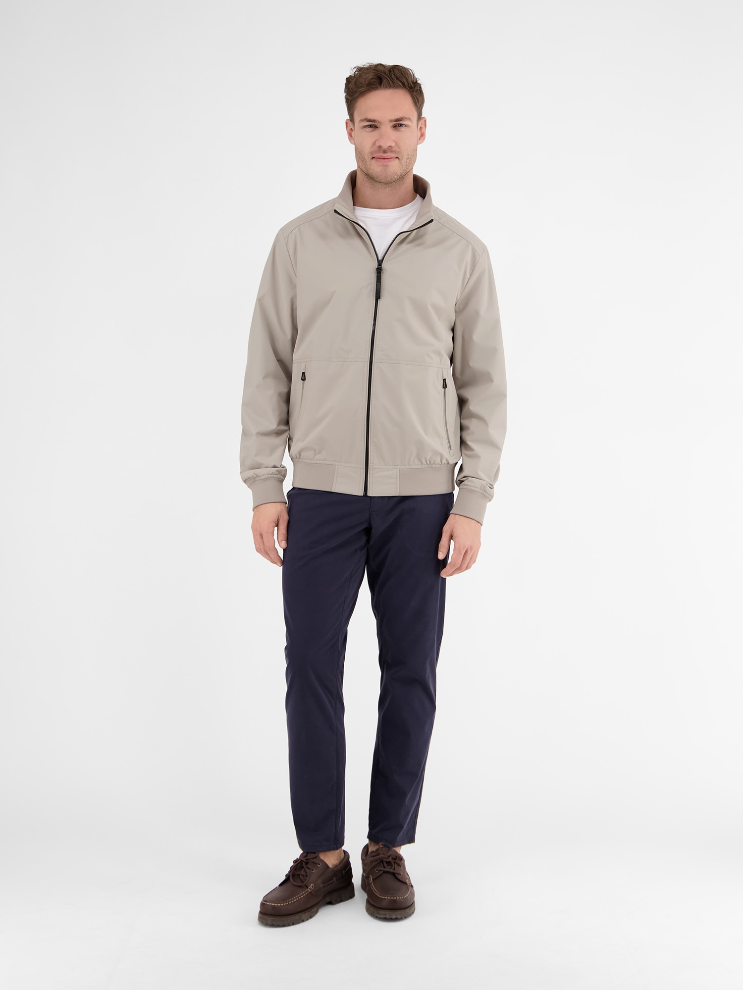 LERROS Blouson »LERROS Wind- und wasserabweisender Herren Blouson«, ohne Kapuze, Wasser- und windabweisend, atmungsaktiv