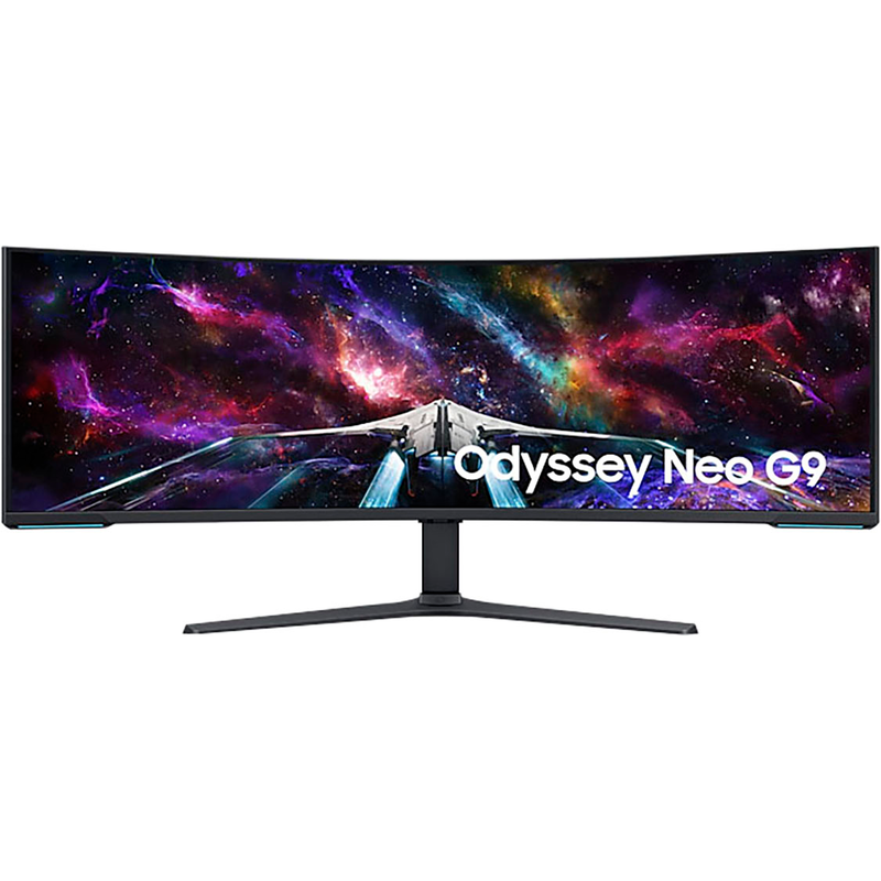 SAMSUNG Curved-Gaming-LED-Monitor »Odyssey Neo G9 S57CG954NU« 144 cm/57 ′′ 7680 x 2160 px 4K+ Ultra HD 1 Reaktionszeit 240 Hz 1ms (G/G) weiß/schwarz