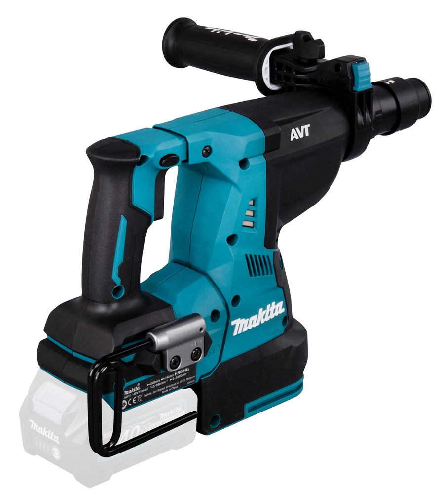 Makita Akku-Kombibohrhammer »»HR004GZ««, (XGT, 40V max., SDS-PLUS/Bohrfutter, 28 mm, inkl. Schnellwechselfutter), ohne Akku, ohne Ladegerät, zum Bohren, hammerbohren und meißeln