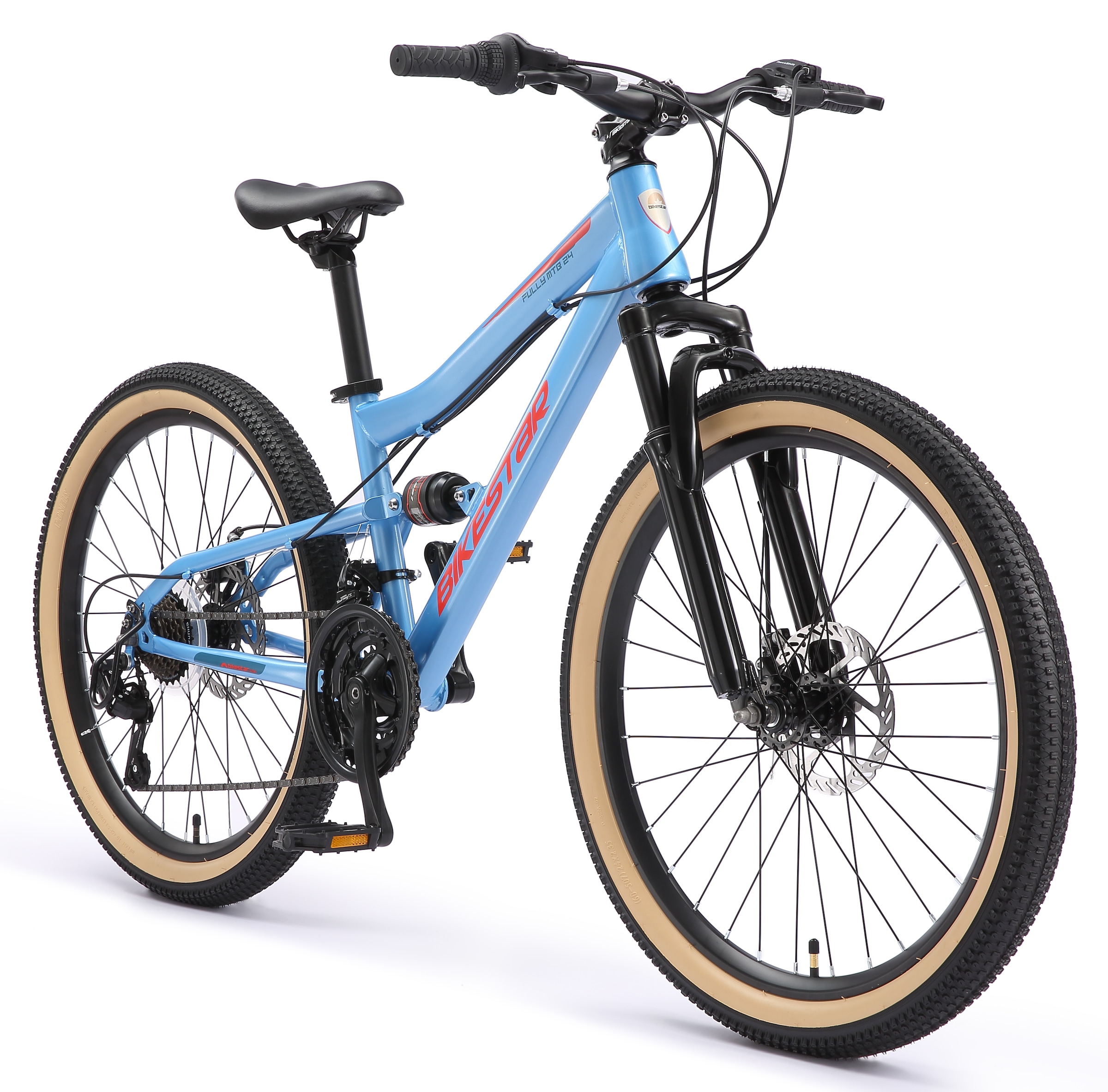 Bikestar Jugendfahrrad 21 Gang Shimano RD-TY21 Schaltwerk Kettenschaltung
