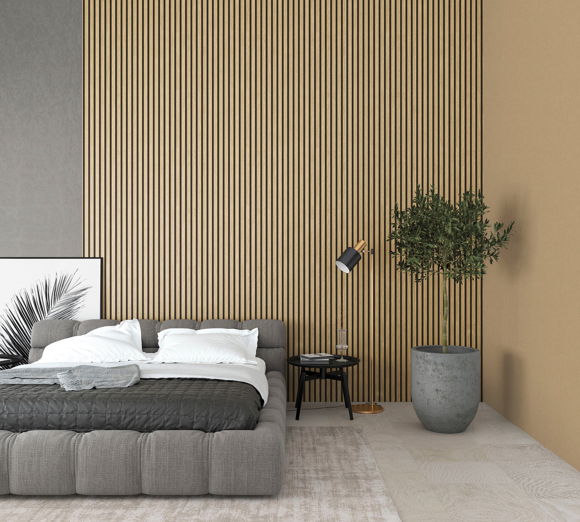 Marburg Vliestapete »Timber Wandpaneele Optik«, matt, 3D moderne Tapete für Wohnzimmer Schlafzimmer Küche