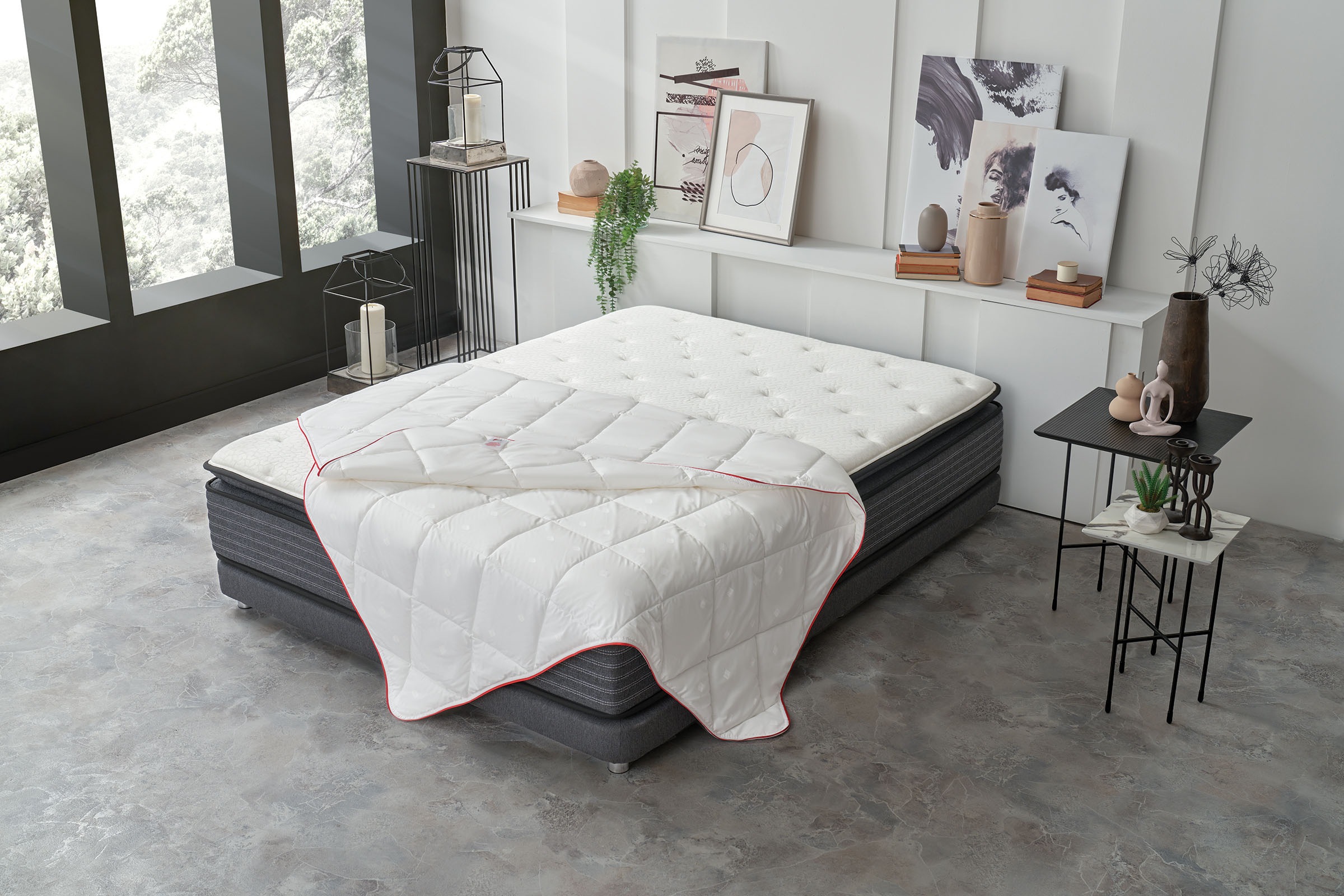 Yatas Bedding Kunstfaserbettdecke »Majestät Dacron® 95 °C, Bettdecke 135x20 günstig online kaufen
