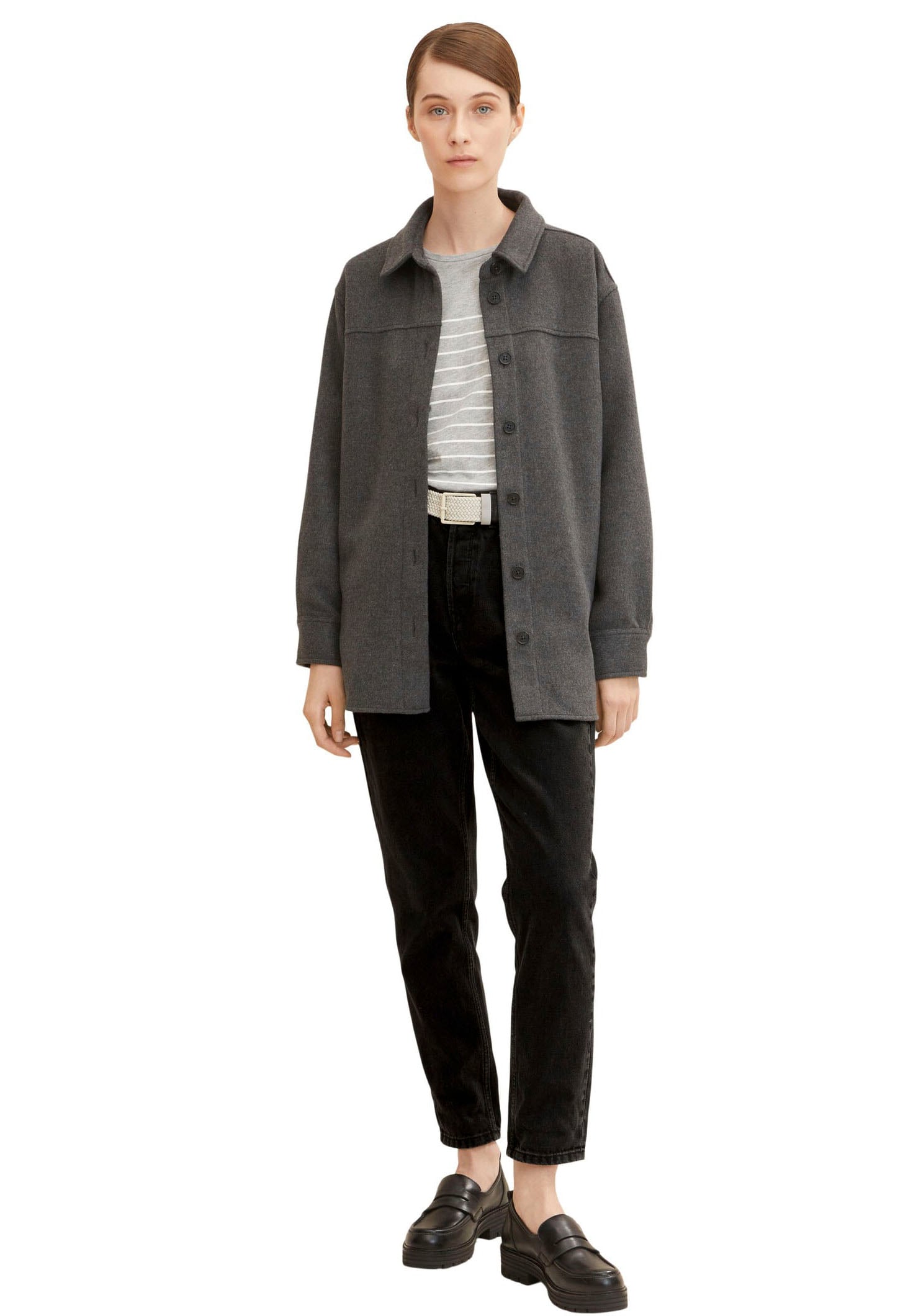 TOM TAILOR 3/4-Arm-Shirt, (Packung, 2 tlg., 2er-Pack), im Doppel - immer Ringel + uni