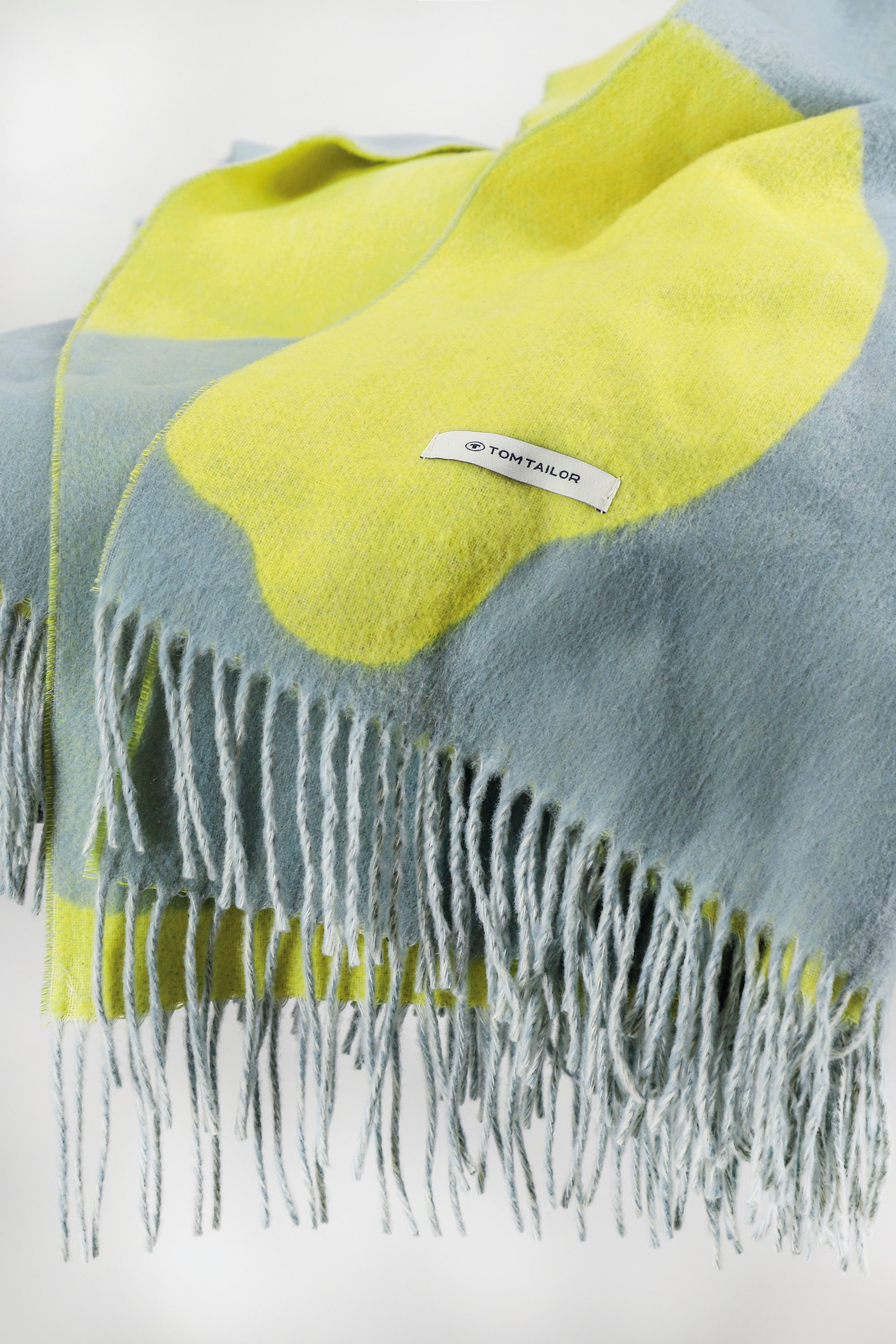TOM TAILOR HOME Plaid »Lemon-Rain Bings«, Künstlerkollektion