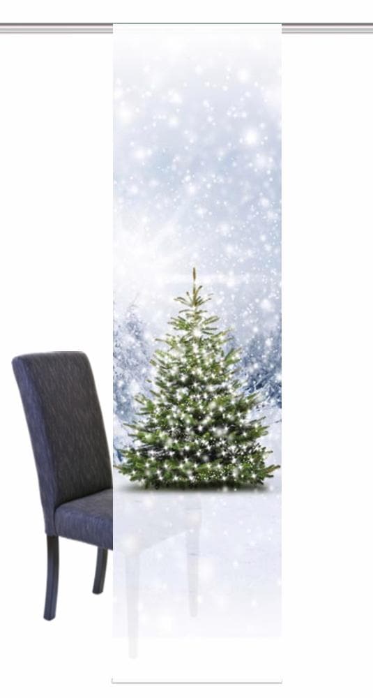 HOME WOHNIDEEN Schiebegardine »WEIHNACHTSBAUM«, (1 St.), HxB: 245x60, inkl. Befestigungszubehör