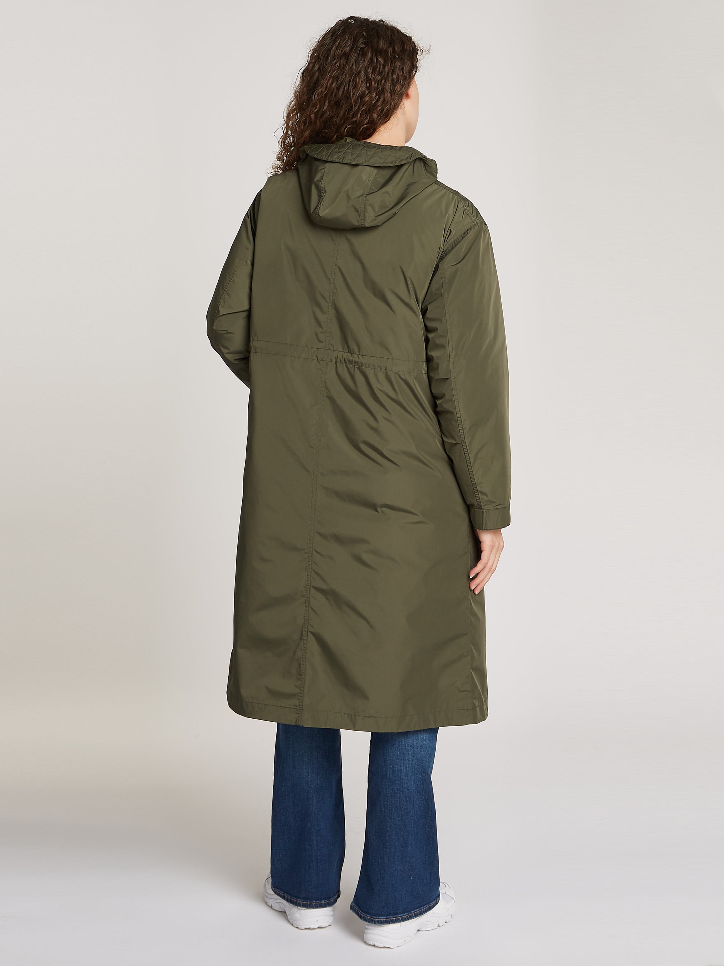 Tommy Jeans Trenchcoat »TJW 2 IN 1 TECHNICAL COAT«, mit Logodruck