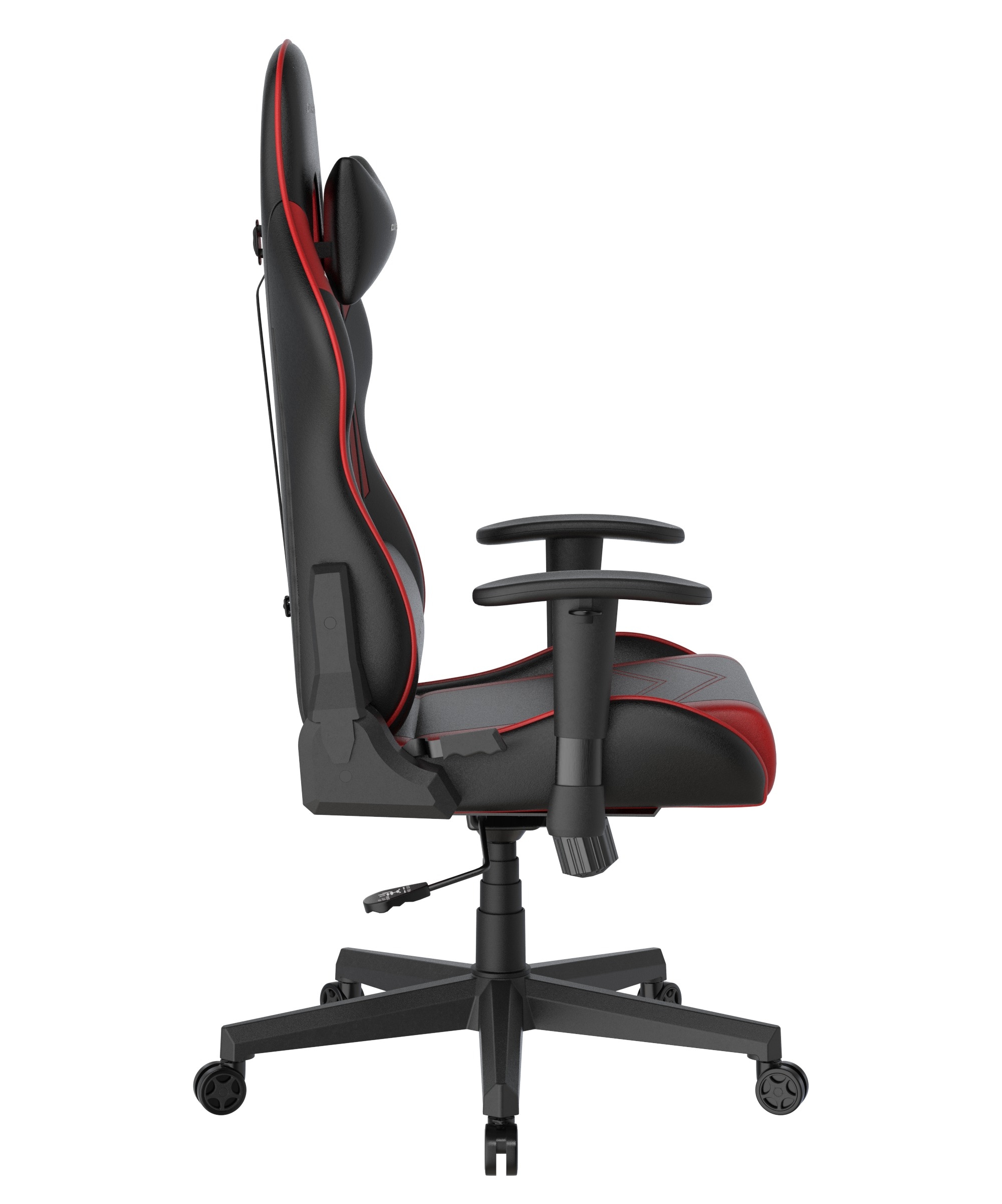 DXRacer Gaming-Stuhl »Prince Gaming Chair Regular L, PVC, schwarz rot«