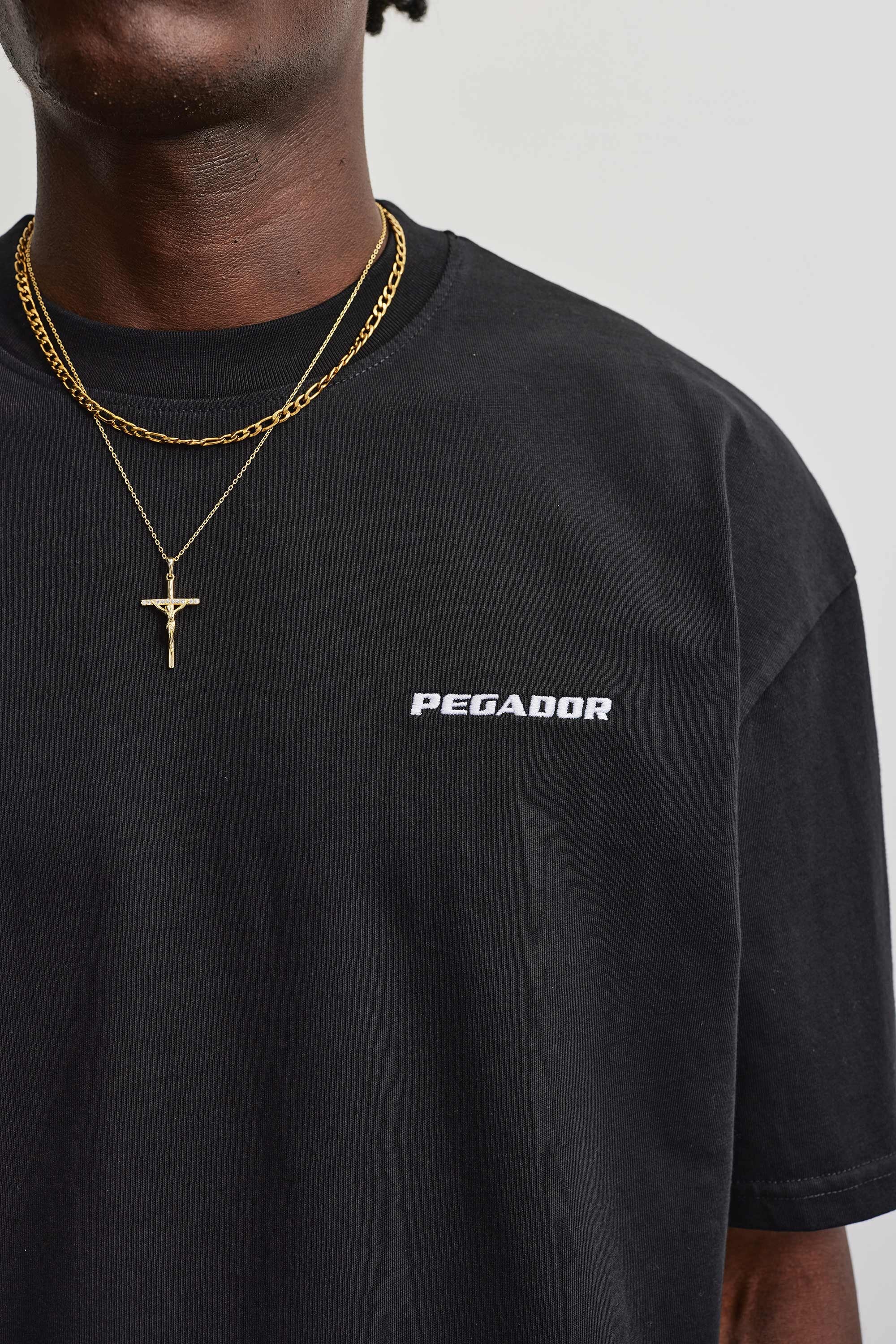PEGADOR T-Shirt »LOGO OVERSIZED TEE« Baumwolle, oversize