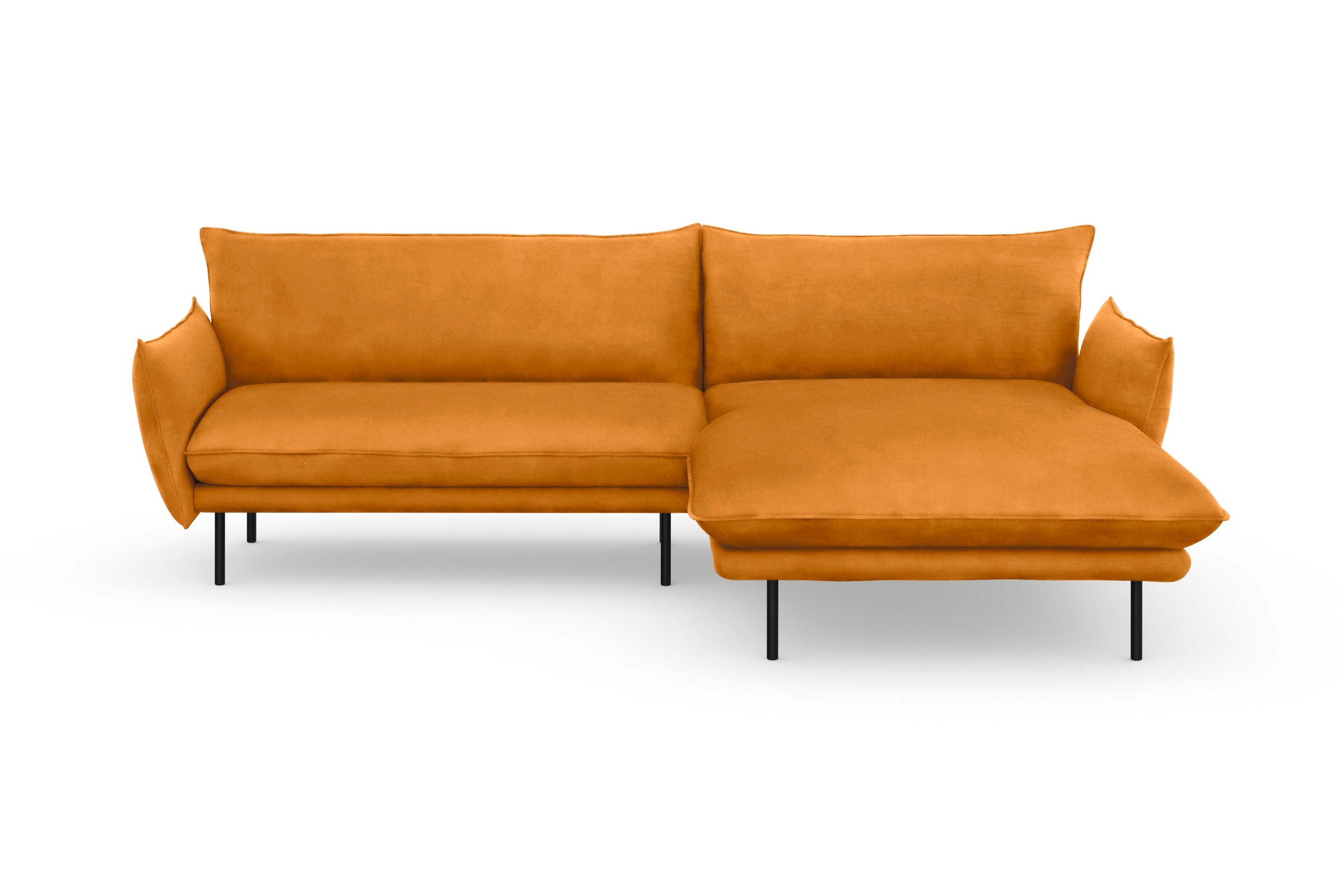 andas Ecksofa »Stine L-Form«, Besonderes Design durch Kissenoptik und Keder, by Morten Georgsen