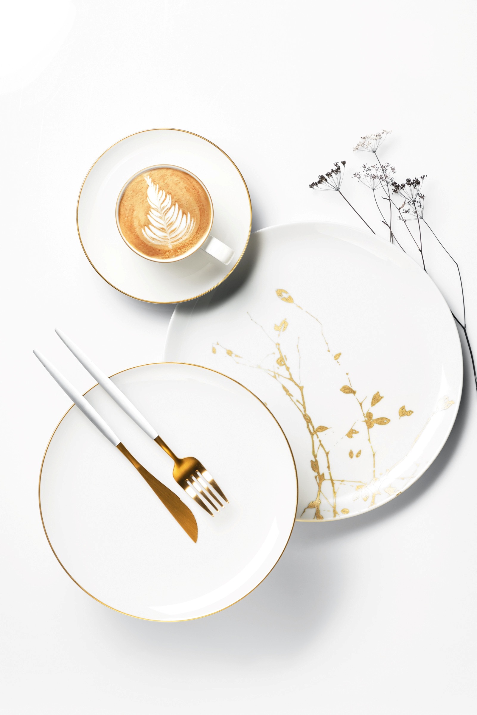 Seltmann Weiden Frühstücksteller »Liberty - Goldrand« Teller rund 22,5 cm günstig online kaufen