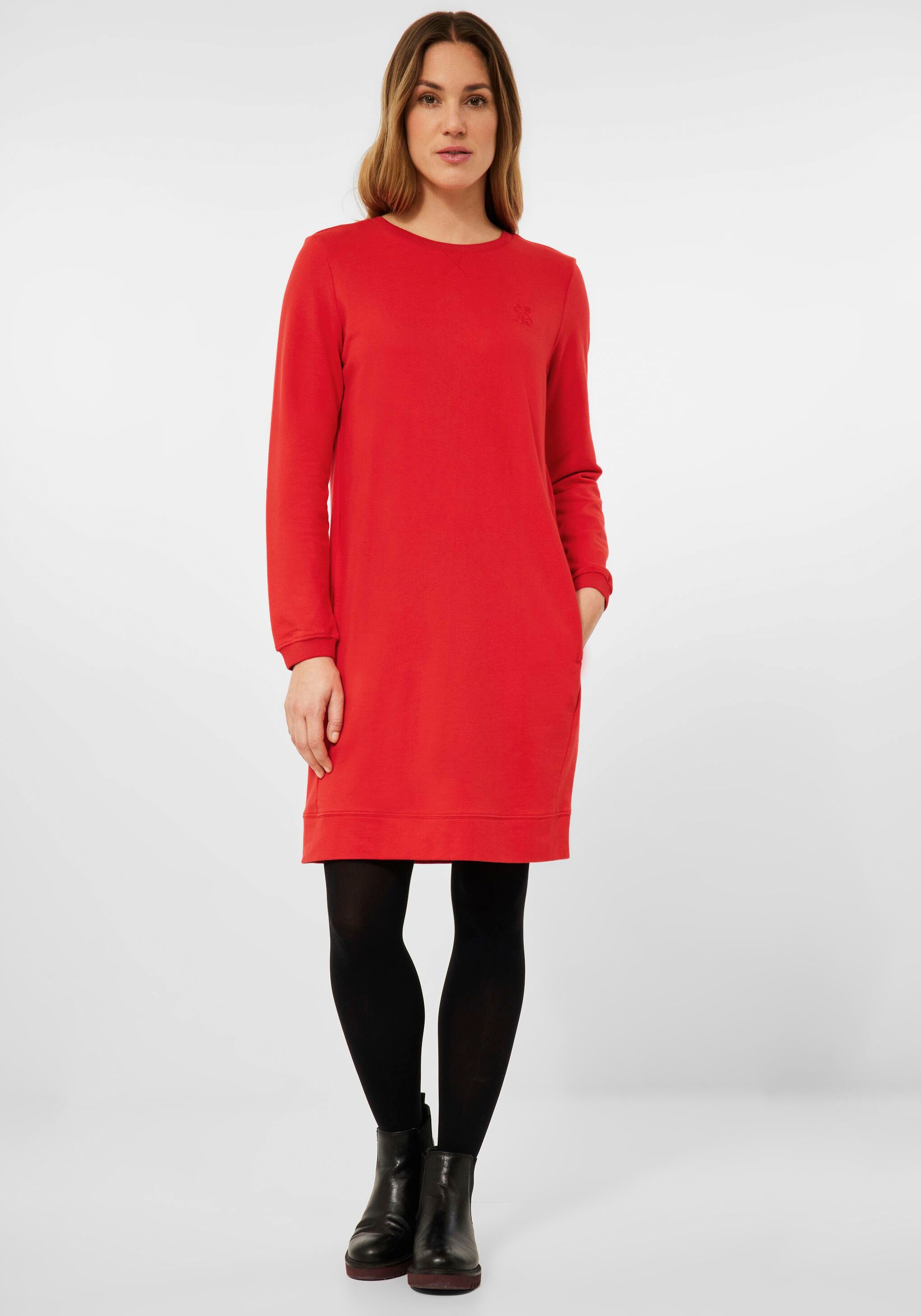 Cecil Sweatkleid, unifarben, Basic-Style kaufen