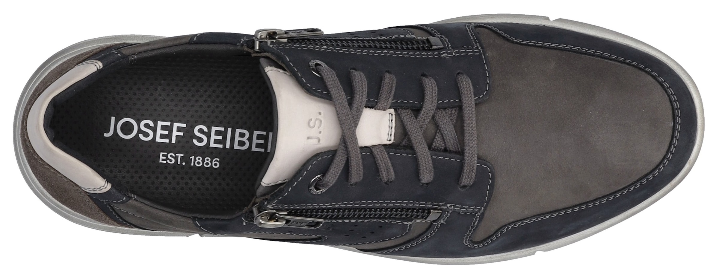 Josef Seibel Sneaker »Enrico 20«  , Freizeitschuh, Komfortschuh, Schnürschuh in Weite G (weit)