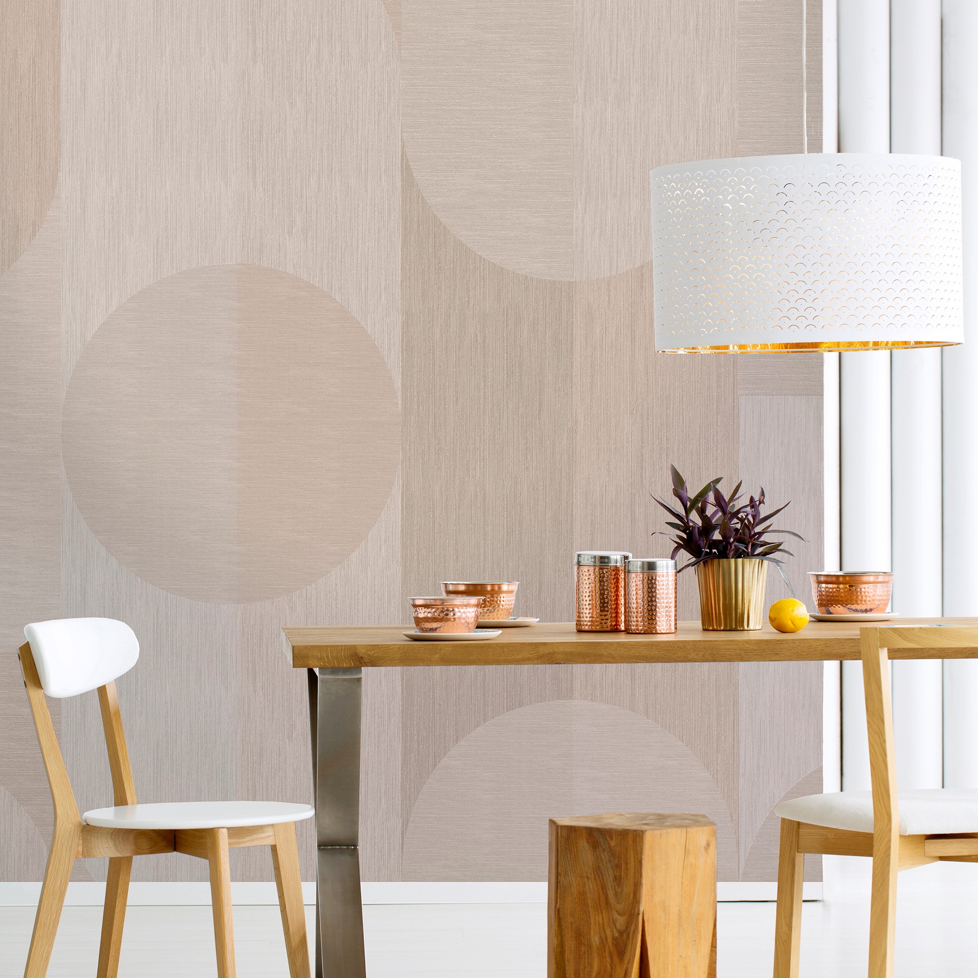 LAURA ASHLEY Fototapete »Finley«, 3D-Optik, 300x280cm