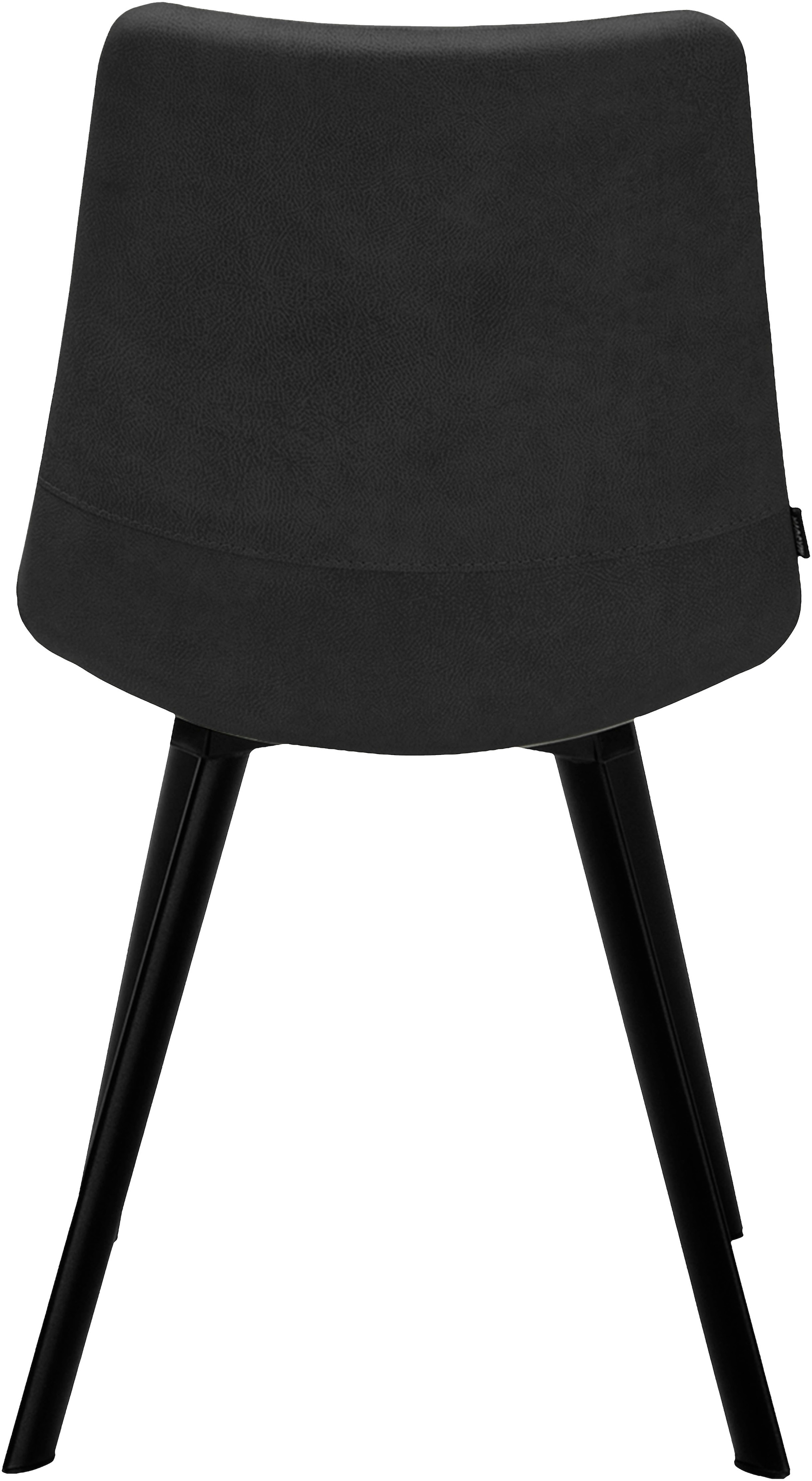 OMG Design Esszimmerstuhl »Pluto«, (Set), 2 St., Stoff, pflegeleichte Microfaser, Lederoptik