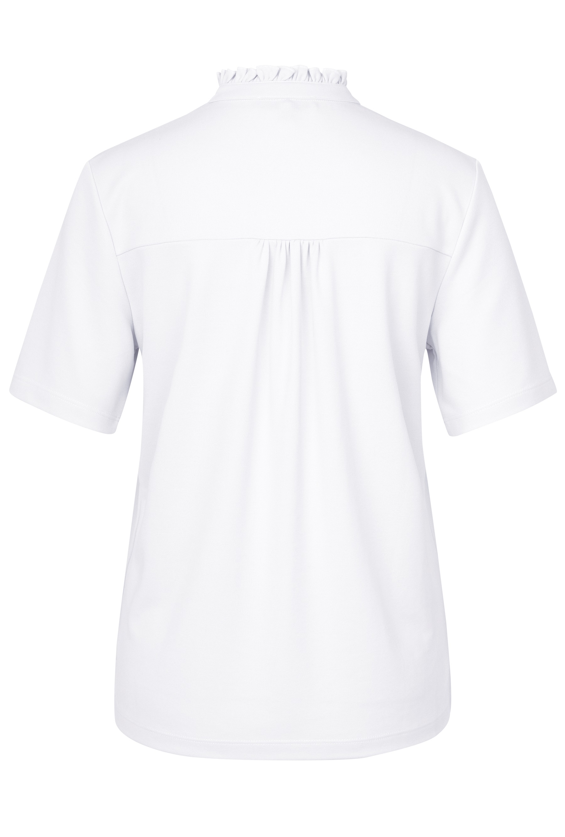 bugatti T-Shirt mit Rüschendetails