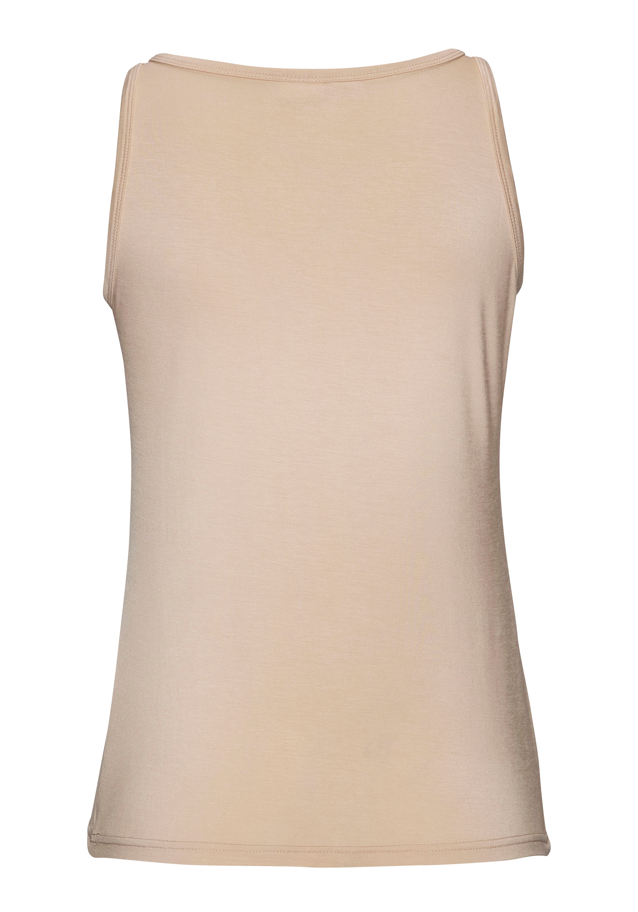 LASCANA Tanktop mit Kettendetails an den Trägern, figurbetontes Jerseytop