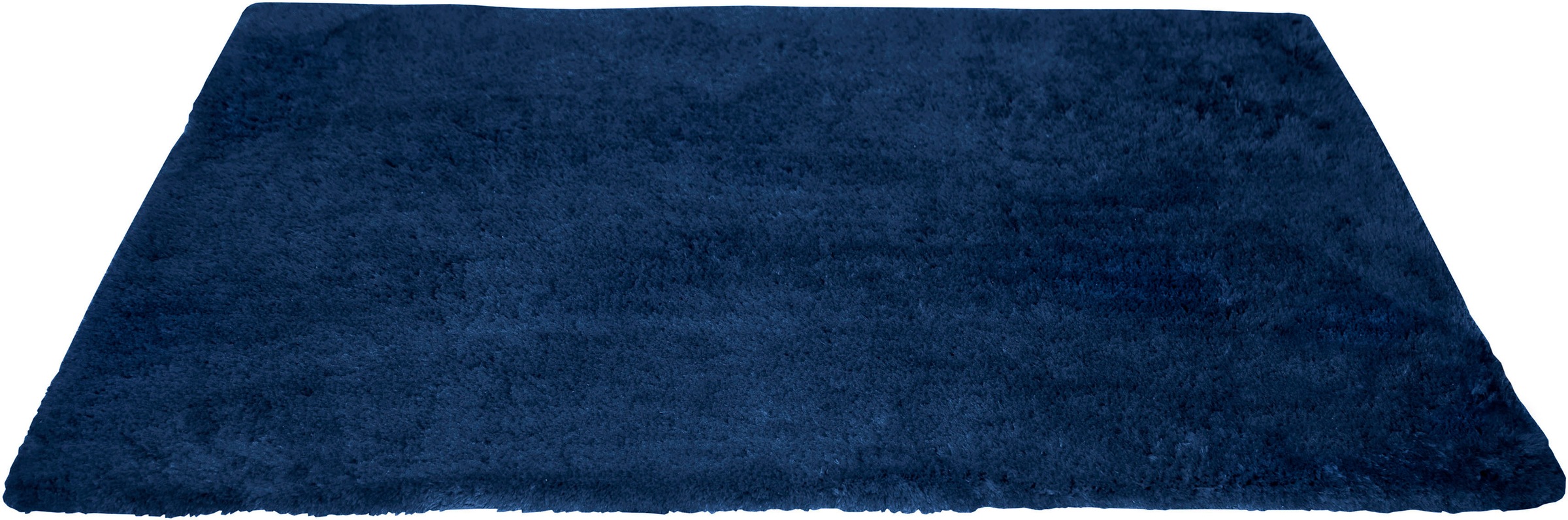 DYCKHOFF Badematte »Siena« Höhe 30 mm rutschhemmend beschichtet fußbodenheizungsgeeignet blau Obermaterial: 100% Polyester rechteckig (60 cm x 100...