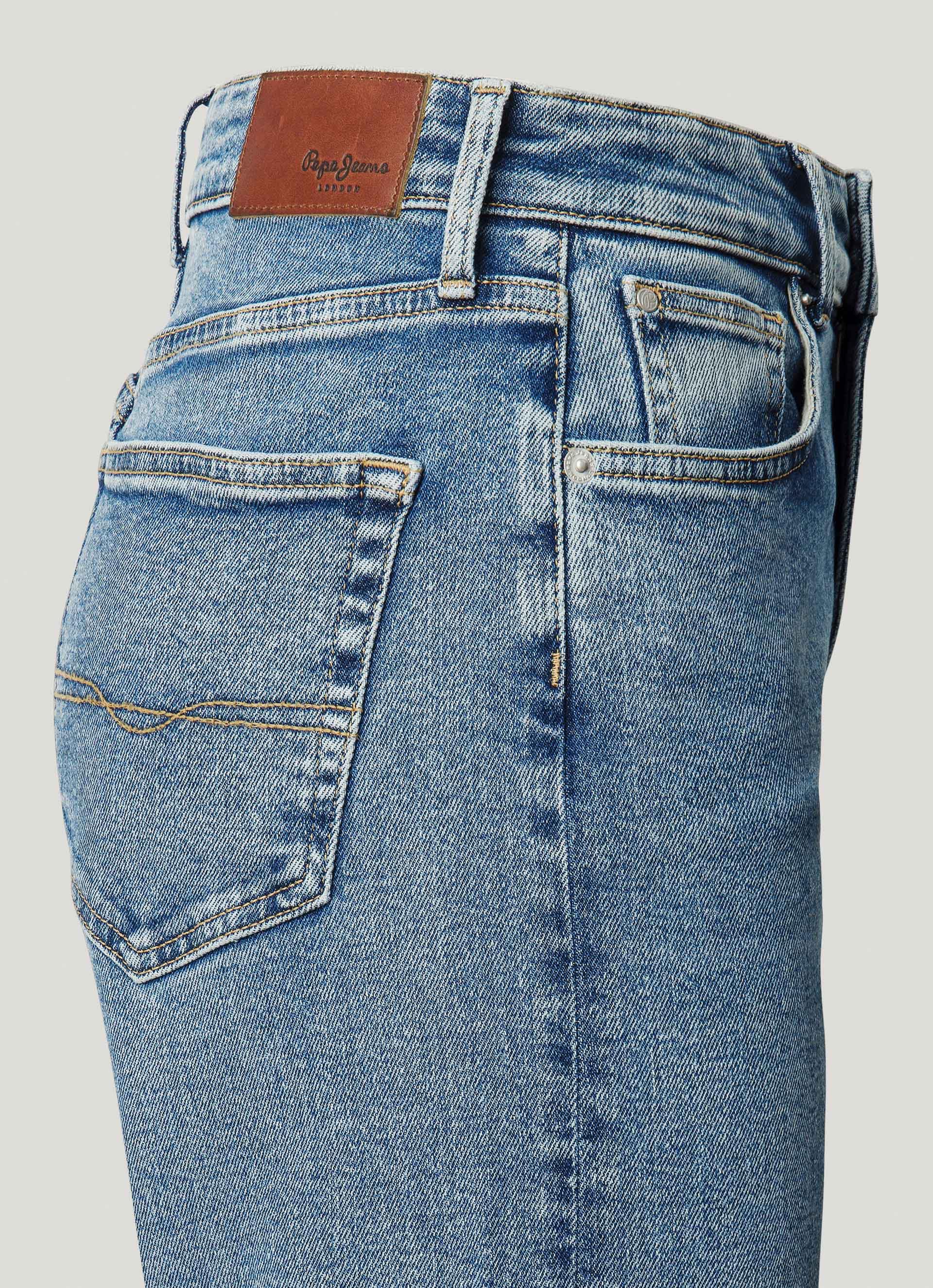 Pepe Jeans Gerade Jeans »STRAIGHT JEANS UHW«, mit hohem Bund