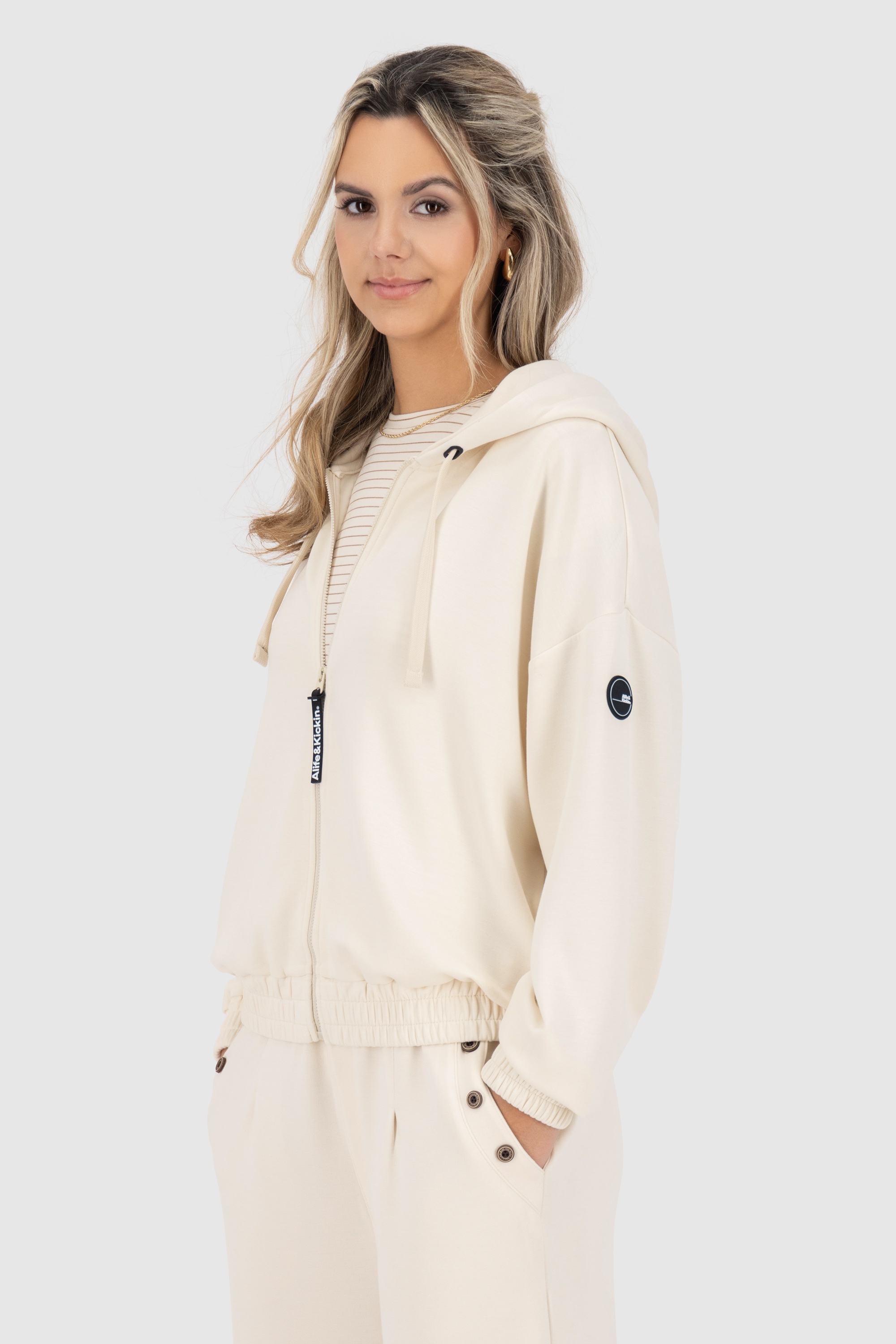 Alife & Kickin Kapuzensweatjacke »Damen JanneAK T«