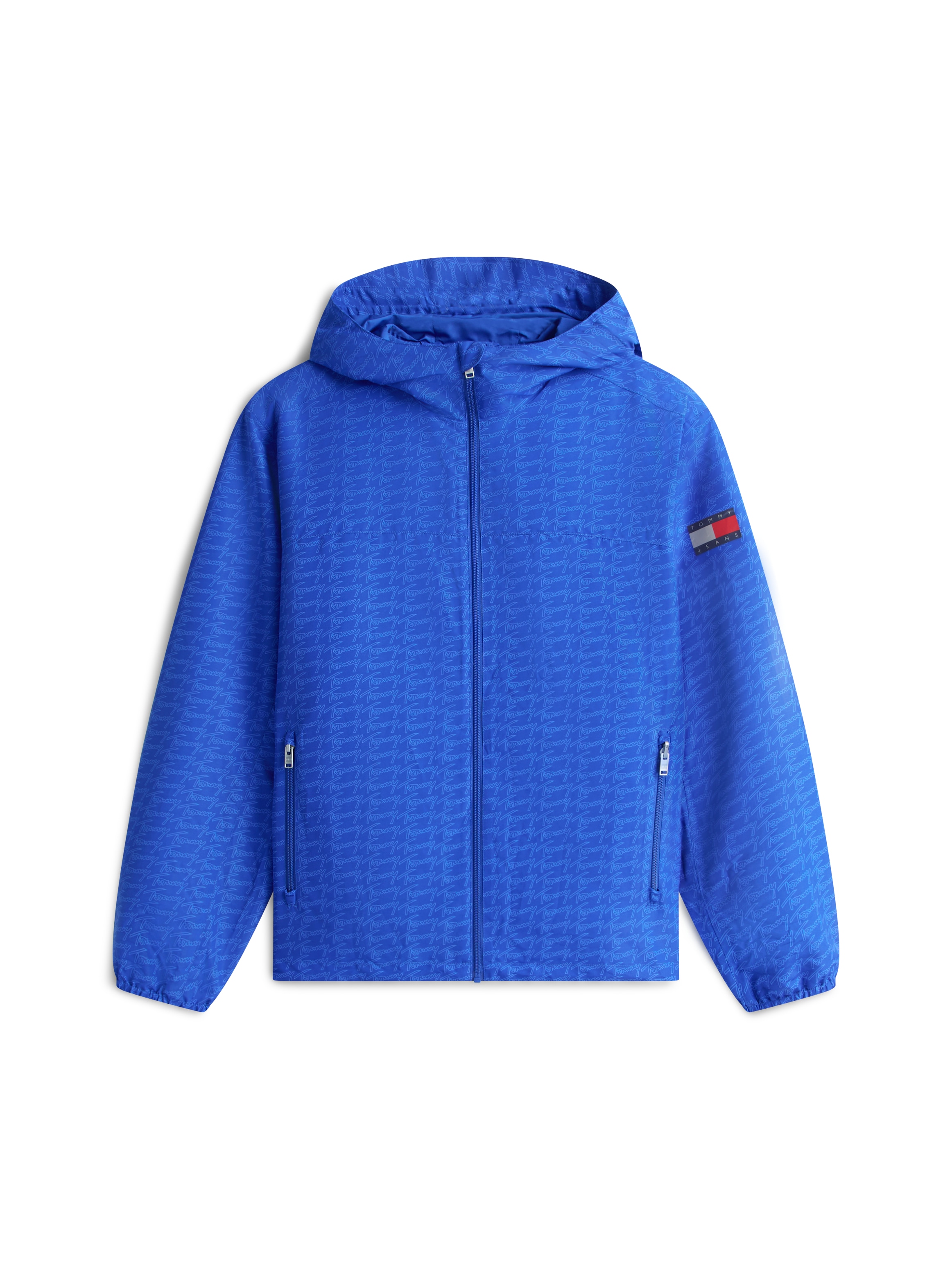 Tommy Jeans Windbreaker »TJM AOP PACKABLE« mit Kapuze wasserabweisend, winddicht, verstaubar