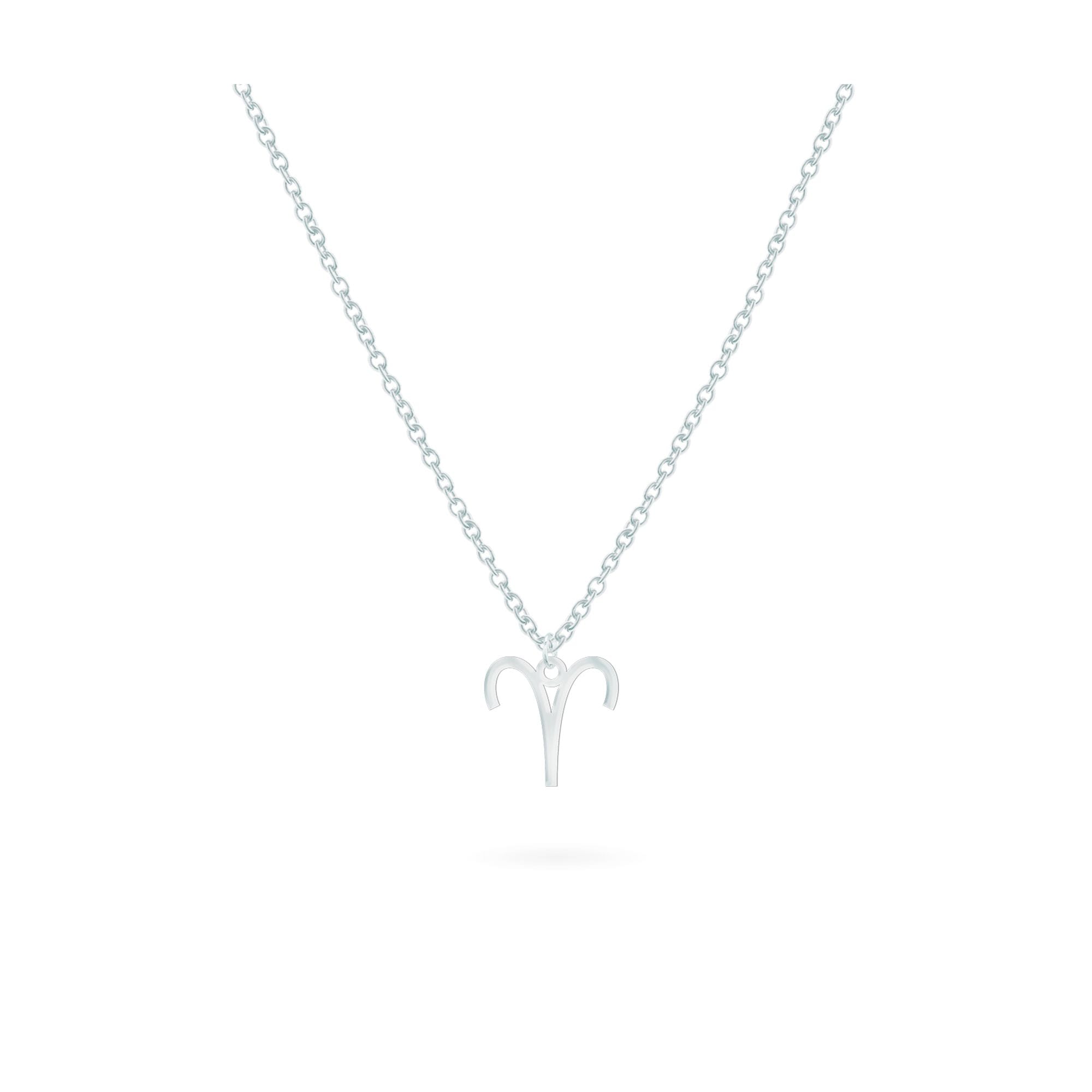 Beka&Bell Kette mit Anhänger »925-Sterling Silber Glänzend 42cm Widder«
