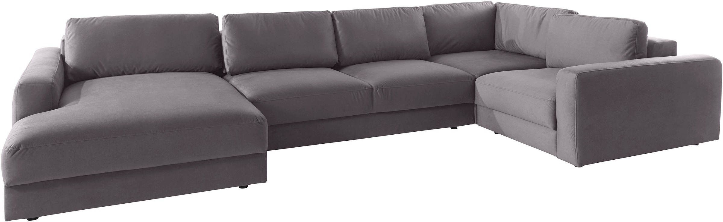 Places of Style Wohnlandschaft »Bloomfield, U-Form«, mit extra tiefer Sitzfläche, wahlweise mit Sitztiefenverstellung