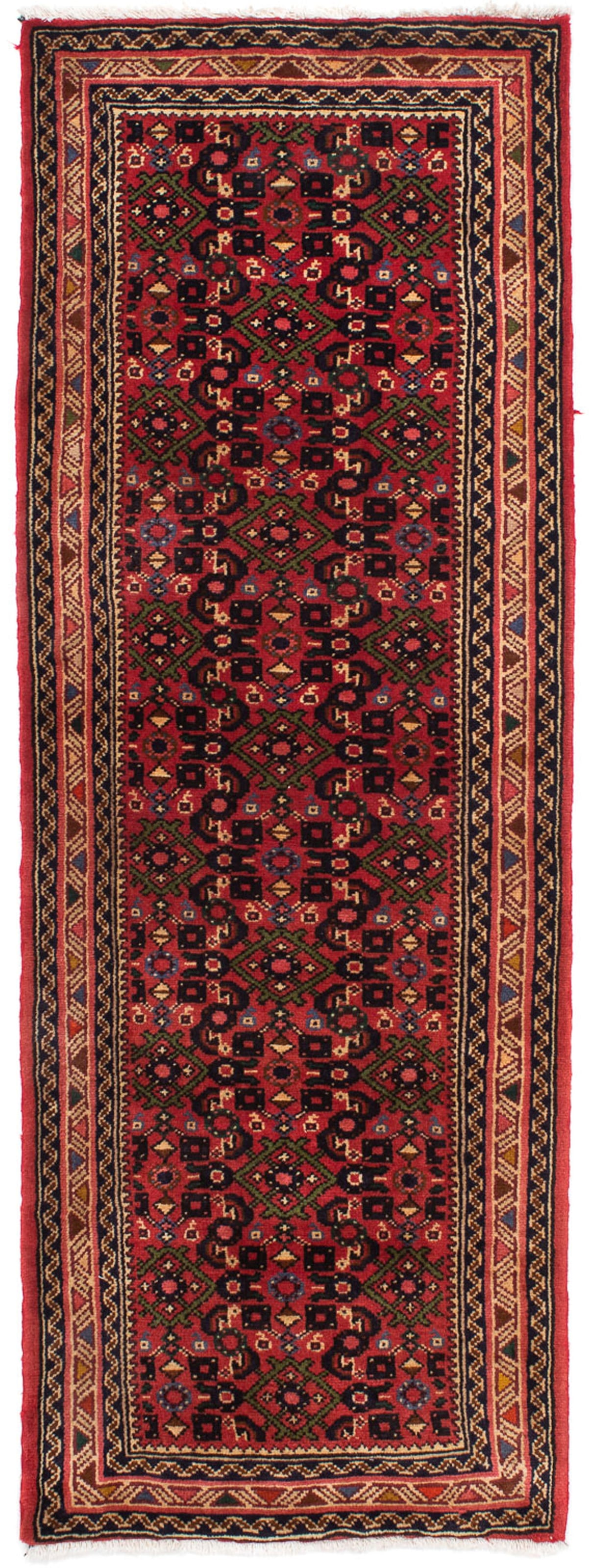 morgenland Orientteppich »Perser - Nomadic - 193 x 65 cm - dunkelrot«, rech günstig online kaufen