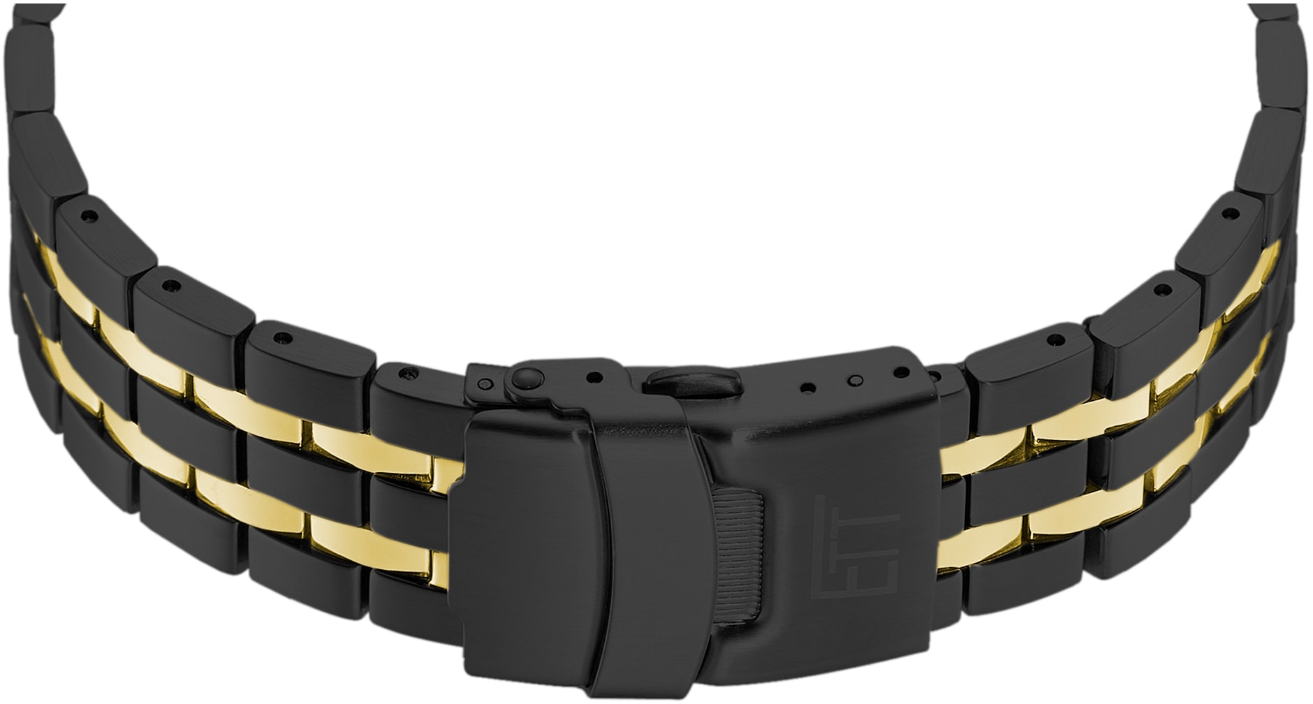 ETT Funkchronograph »Arctica«, Armbanduhr, Herrenuhr, Stoppfunktion, Datum, Solar, Edelstahlarmband