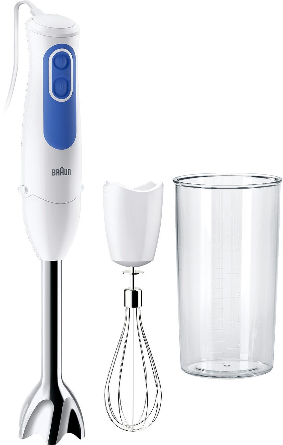 Braun Stabmixer »MQ 3005 Cream MultiQuick 3«, 700 W, mit Schneebesen und 600 ml Mixbecher