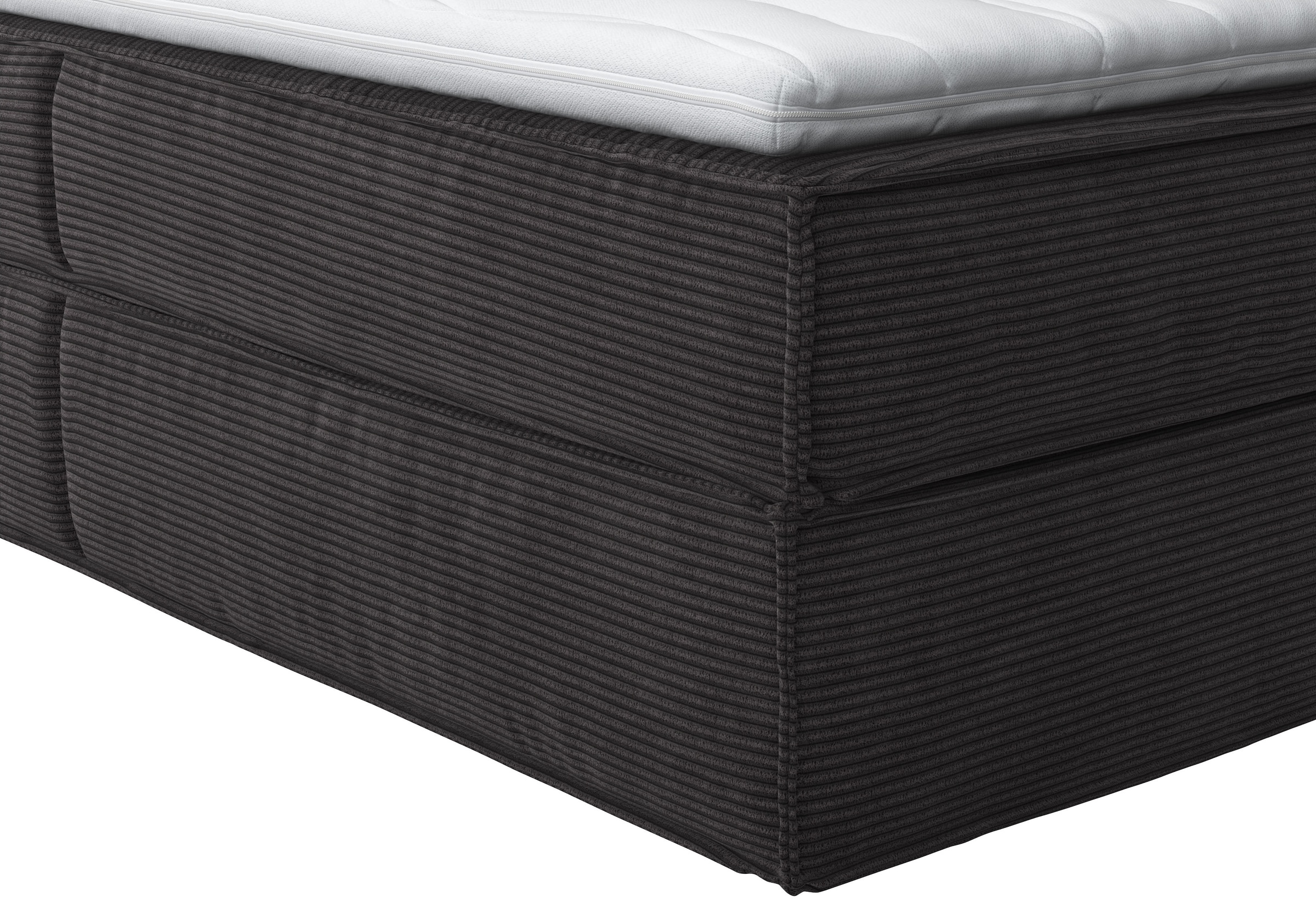 LeGer Home by Lena Gercke Boxspringbett »Addyson« Härtegrade H2, H3 und H4 wählbar,  Boxspringbett inkl. Topper, 2 Matratzen