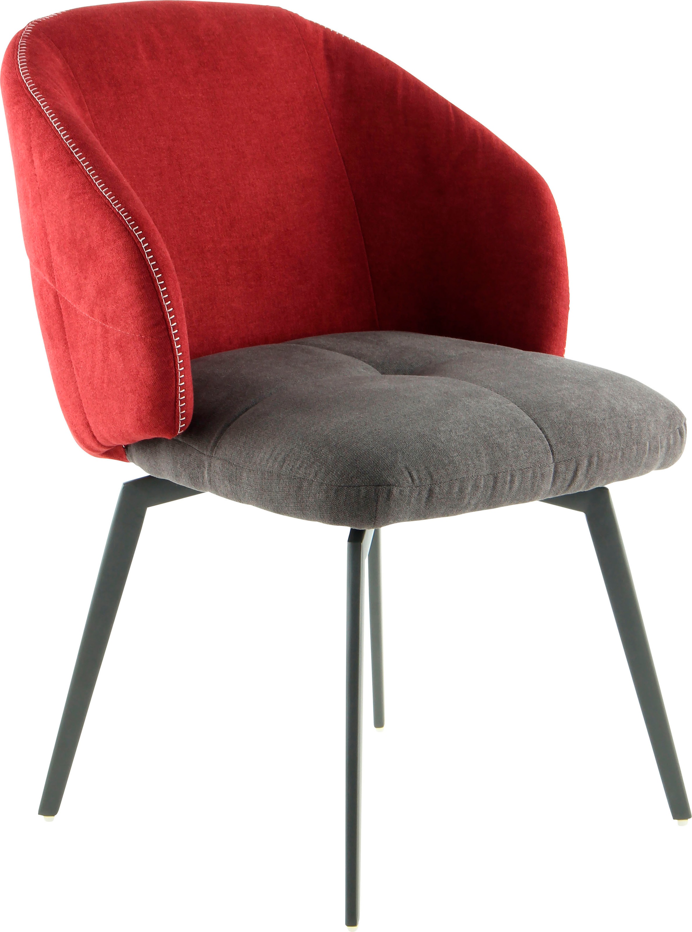 Kayoom Schalenstuhl »Stuhl Carol 225, dekorativer Stuhl im Retro-Look, zwei günstig online kaufen