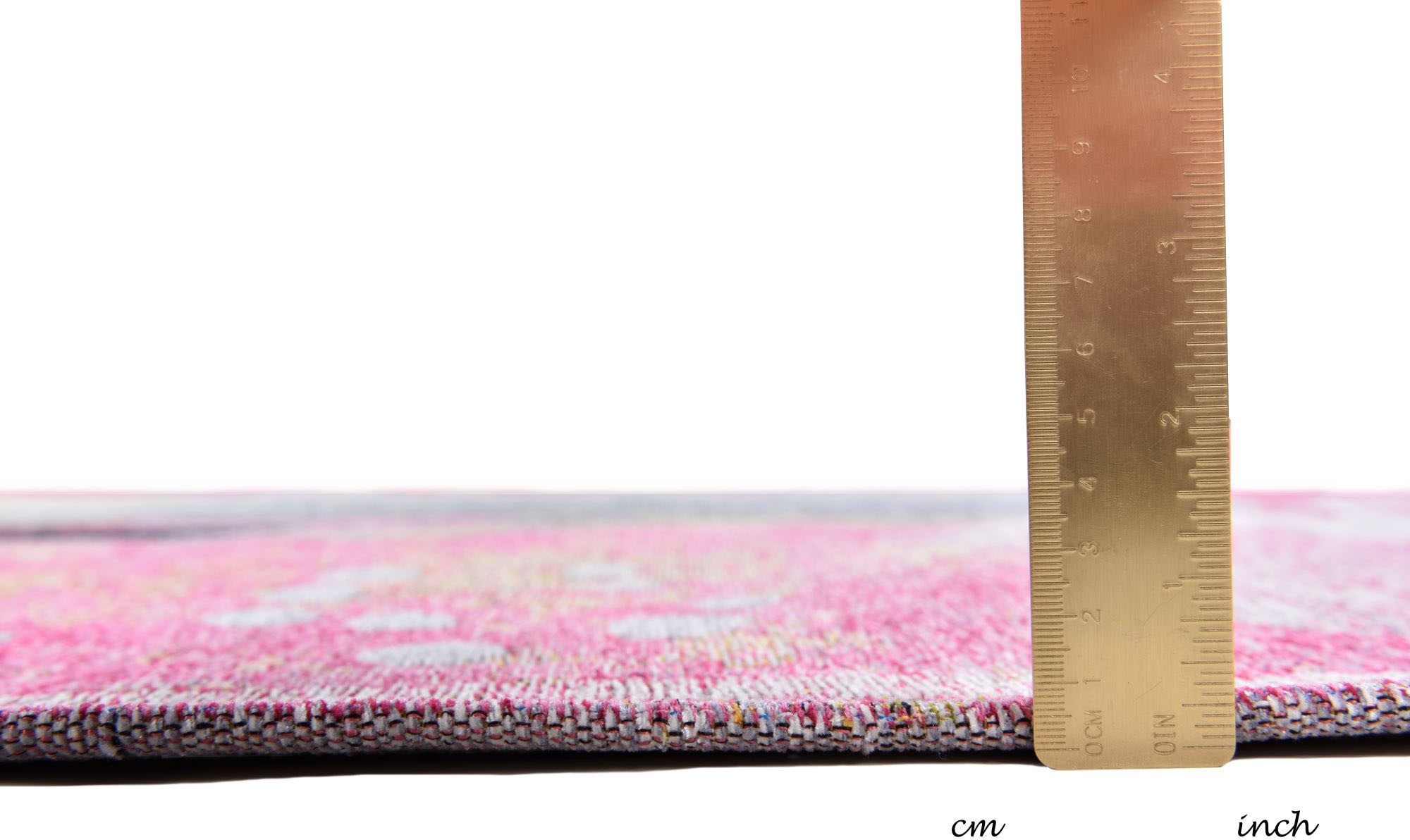 Gino Falcone Teppich »Cosima-111«, rechteckig, 3 mm Höhe, flachgeweber Jaquard-Teppich, mit Chenillegarn, modernes Design