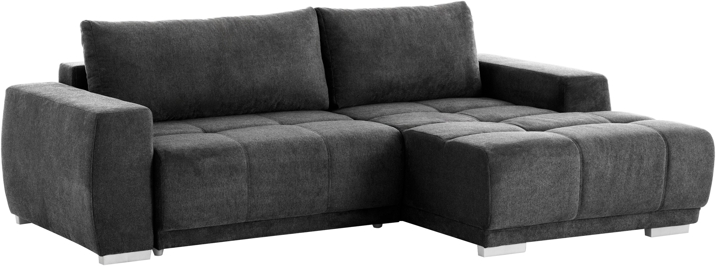 INOSIGN Ecksofa »Bolero L-Form«, wahlweise mit Bettfunktion & Bettkasten