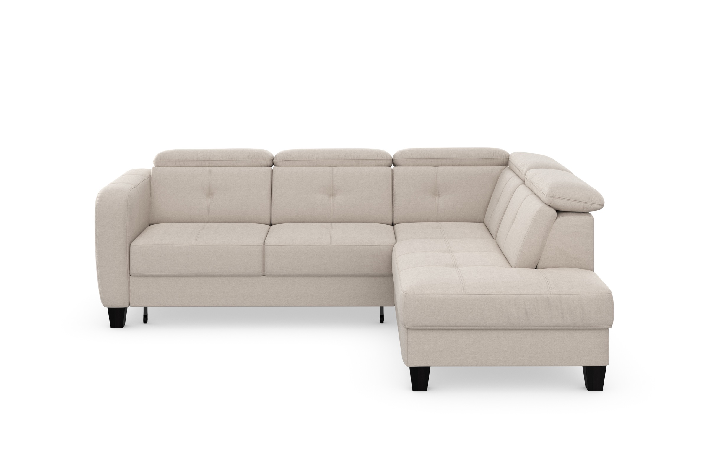 sit&more Ecksofa »Belluci L-Form«, inklusive Federkern, wahlweise mit Bettf günstig online kaufen