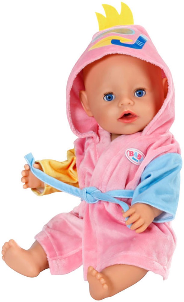 Baby Born Puppenkleidung »Bademantel, 43 cm«, mit Kleiderbügel