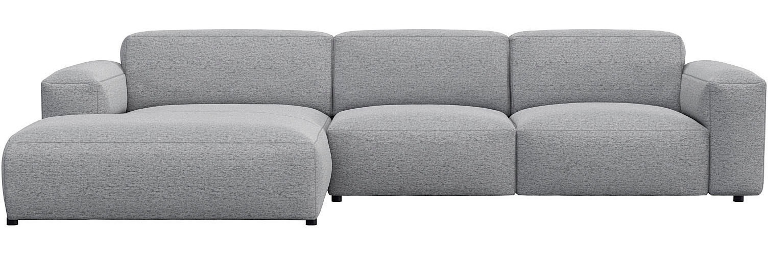 FLEXLUX Ecksofa »Lucera bequem und komfortabel durch hochwertigen Sitzaufba günstig online kaufen