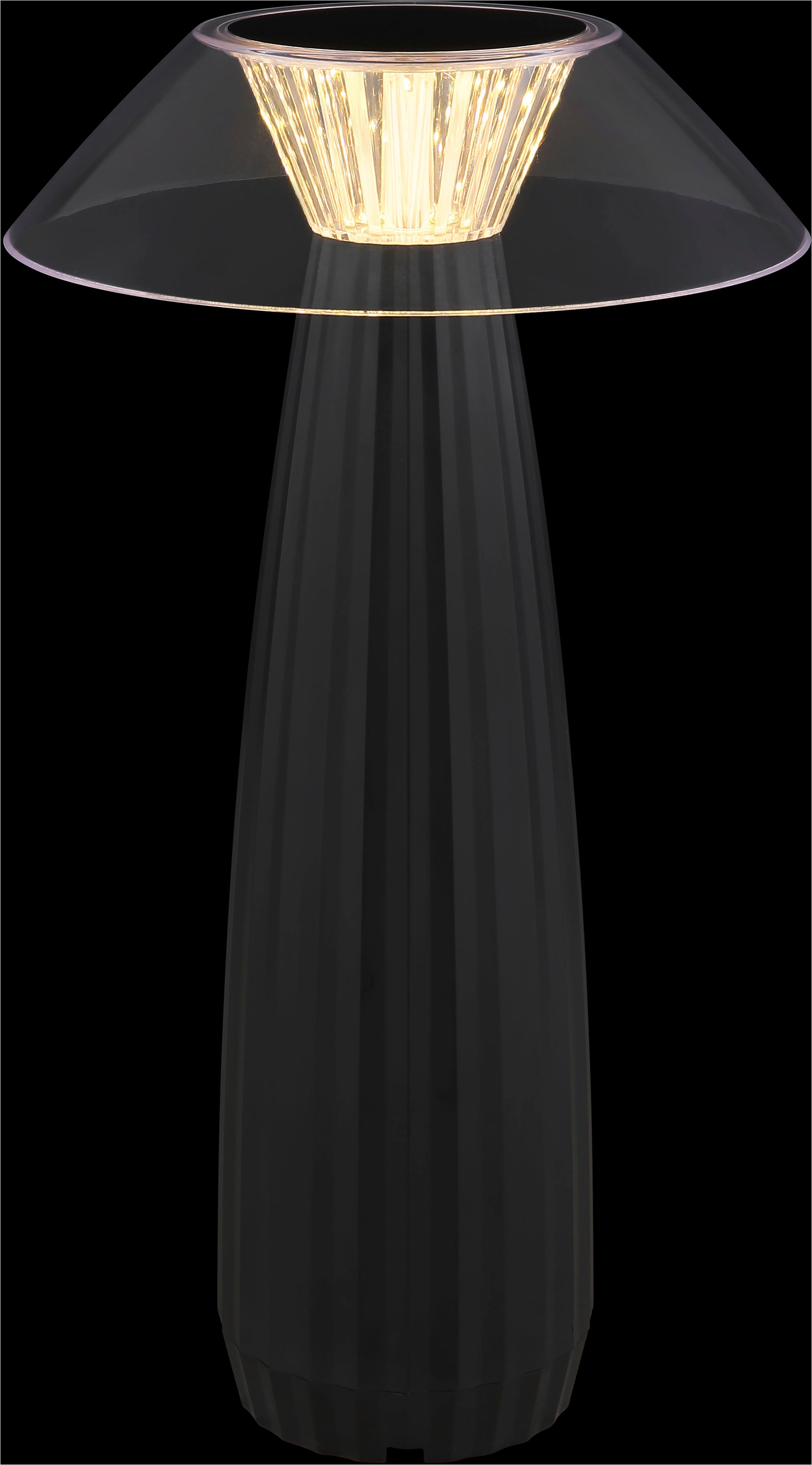 GLOBO LIGHTING Tischleuchte »ILLUMI« LED-Modul 1 Stk. Warmweiß Tischlampe Nachttischlampe Deko-Tischleuchte Schlafzimmer