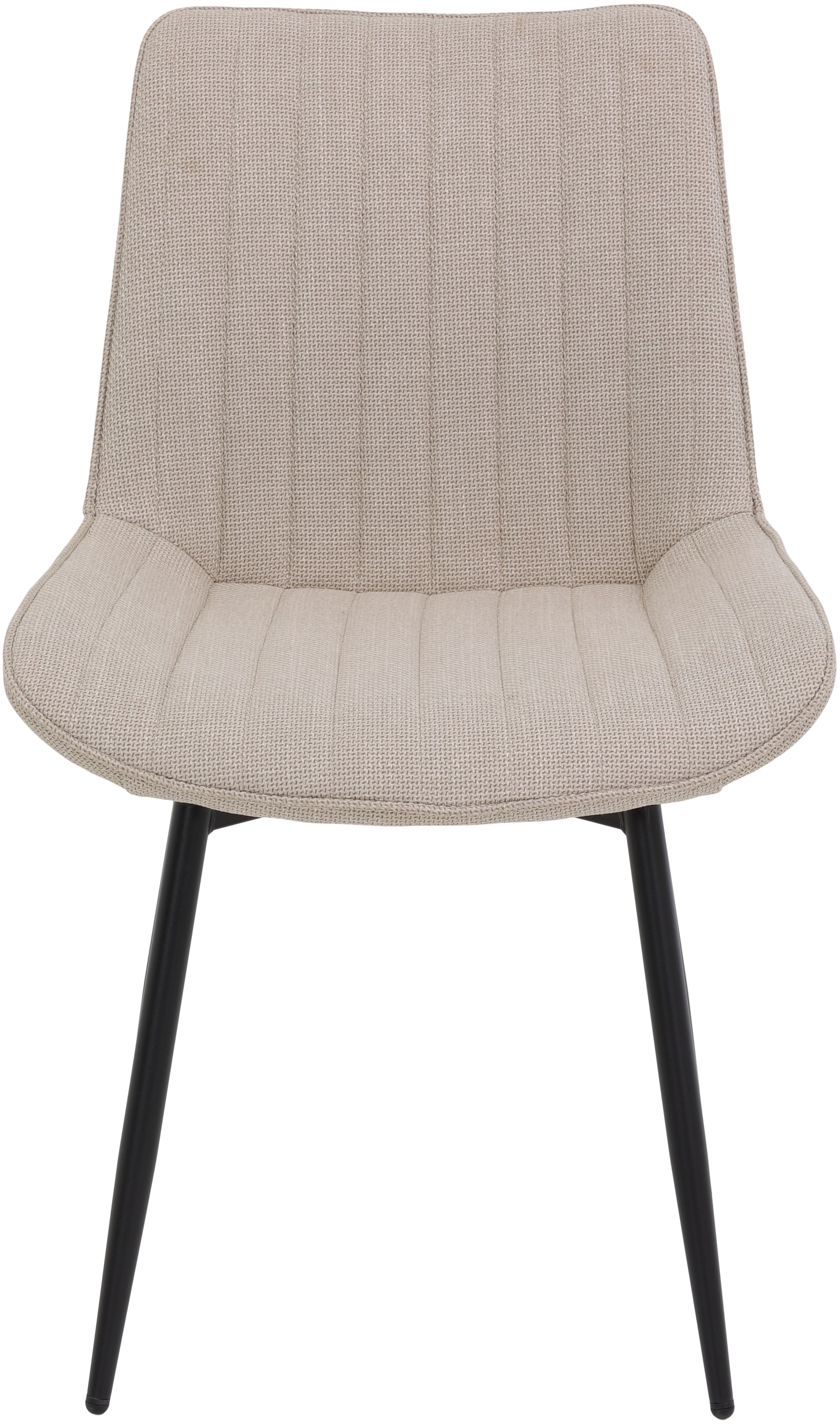 HELA Drehstuhl »Vierfußstuhl BERGEN«, (Set), 2 St., Webstoff, Esszimmerstuhl, XL-Sitzbreite, 360° drehbar