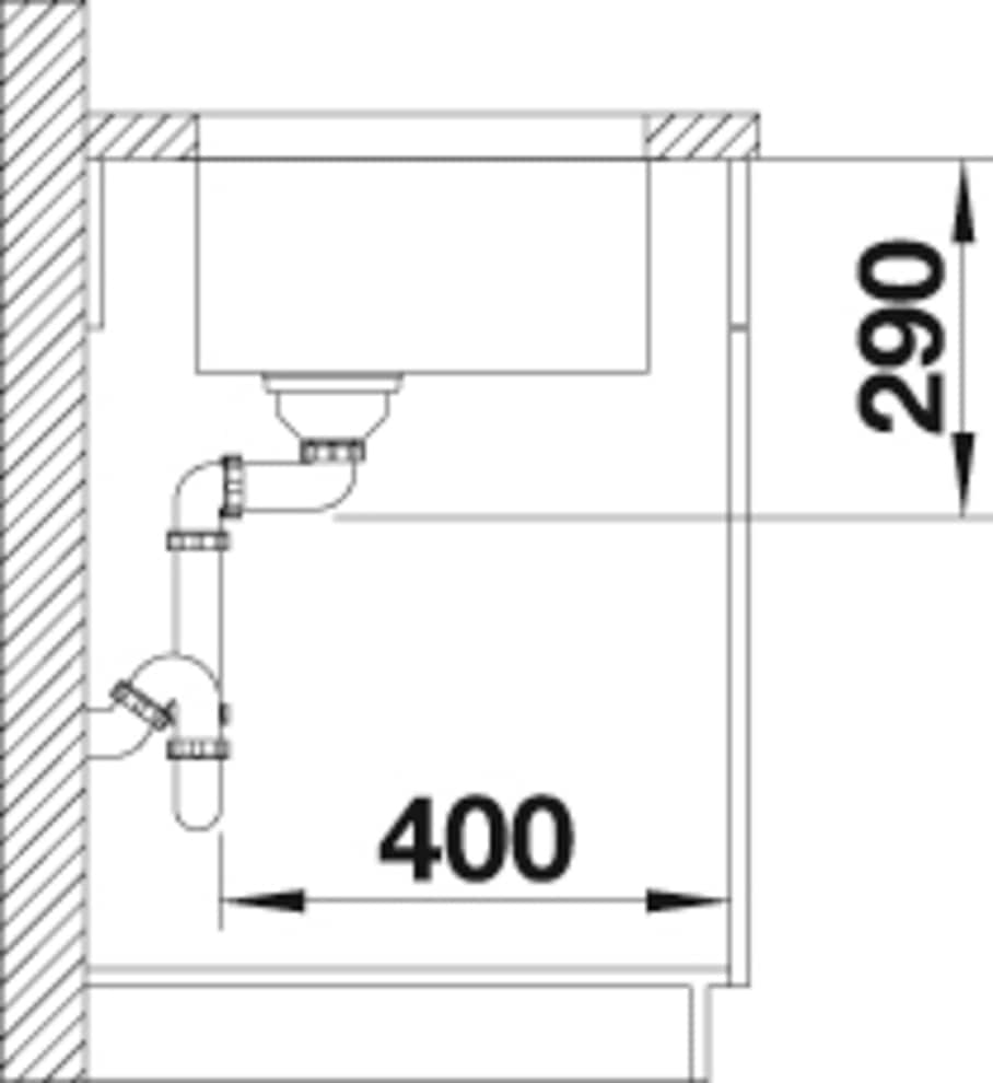 Blanco Küchenspüle »ANDANO 340-U«