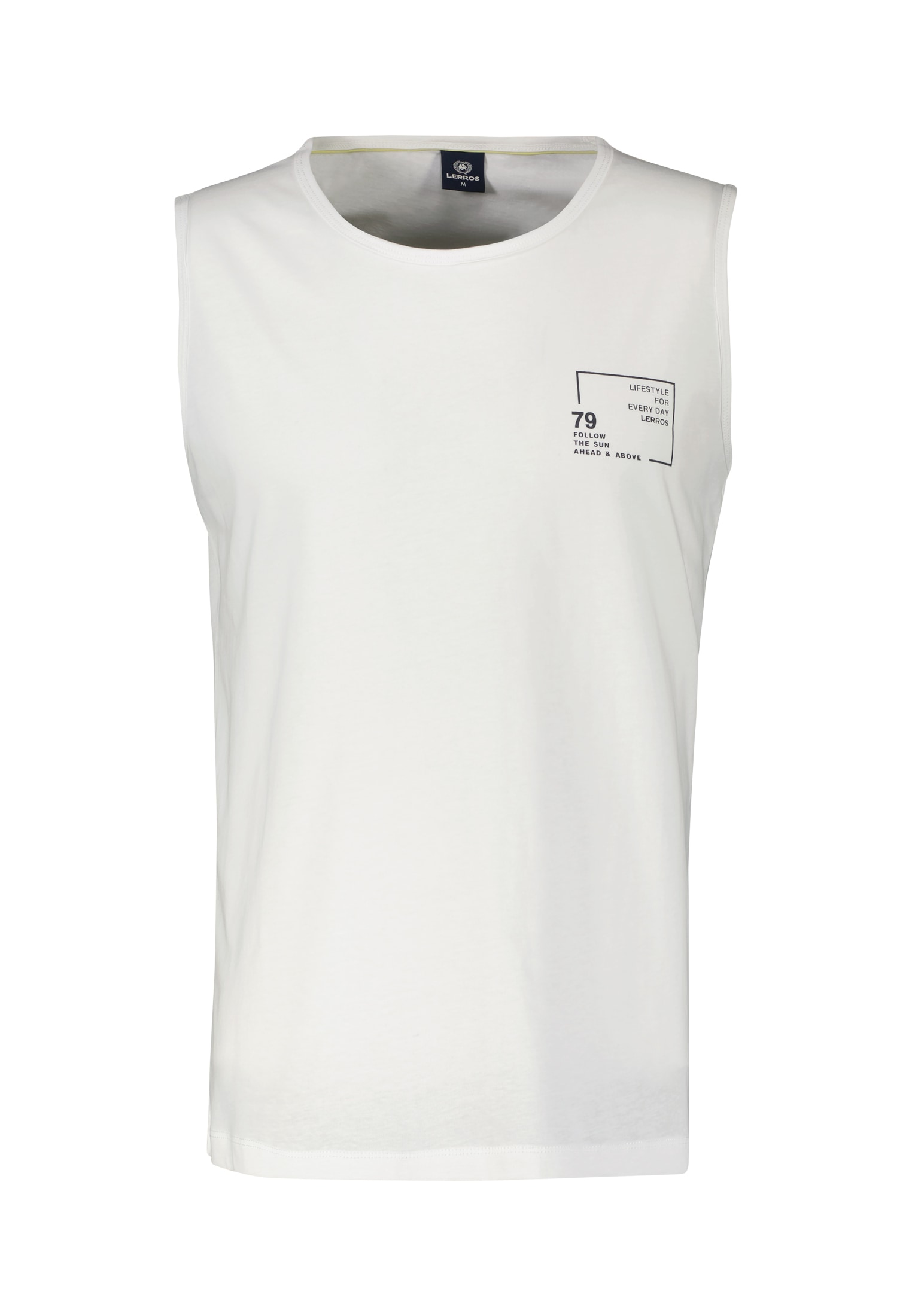 LERROS Muskelshirt »LERROS Tanktop mit Brustprint«