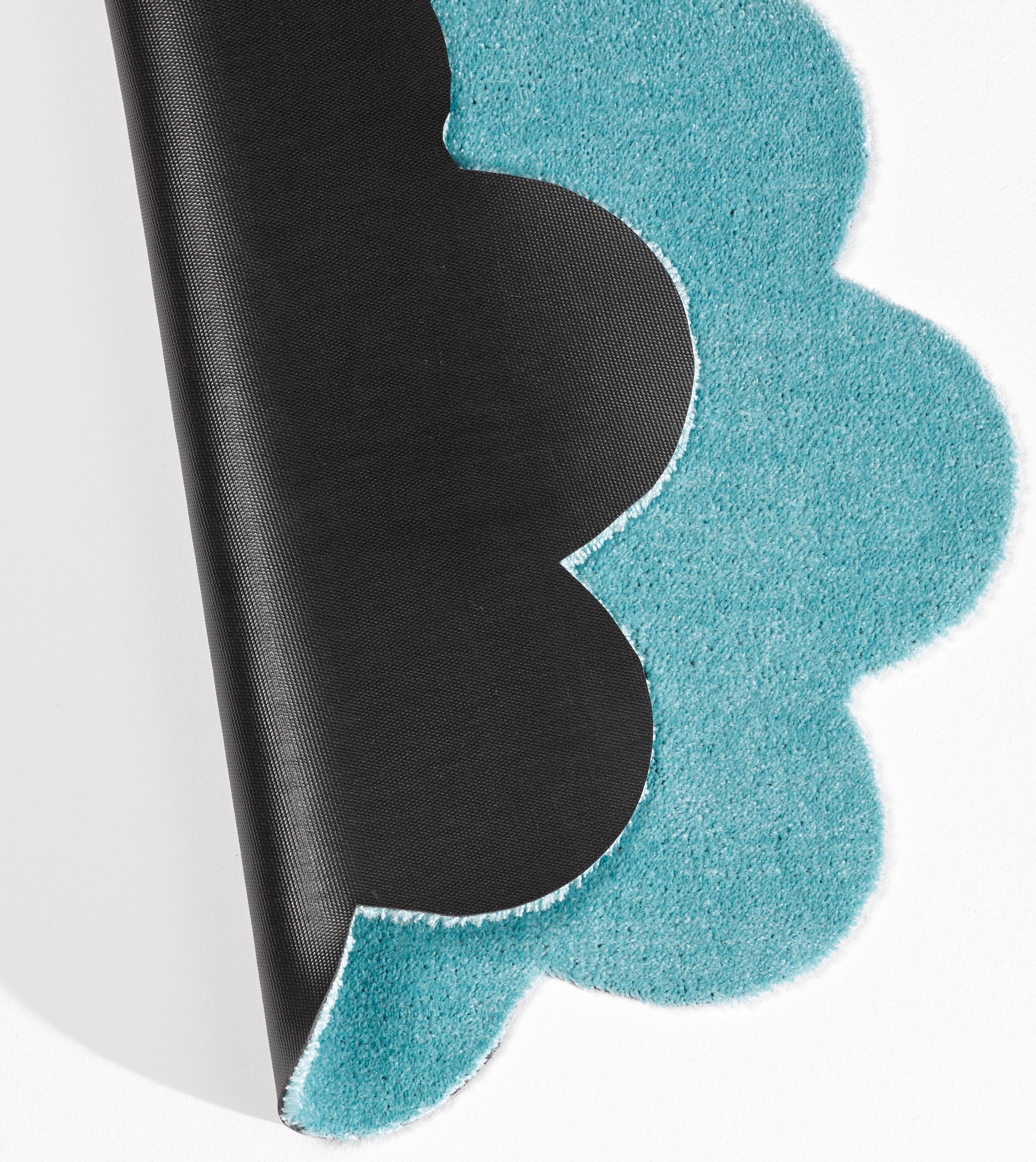 HANSE Home Fußmatte »Deko Soft, Türmatte«, blumenförmig, 7 mm Höhe, waschbar, Unifarben Design, Rutschfest,Robust, Pflegeleicht, Saugfähig
