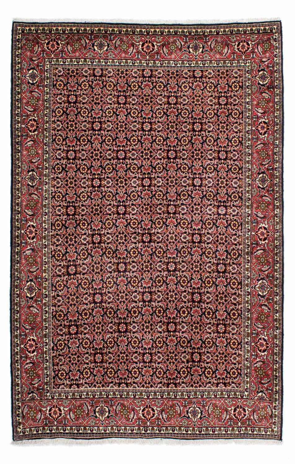 morgenland Wollteppich »Bidjar - Zanjan Stark Gemustert Blu scuro 217 x 141 günstig online kaufen