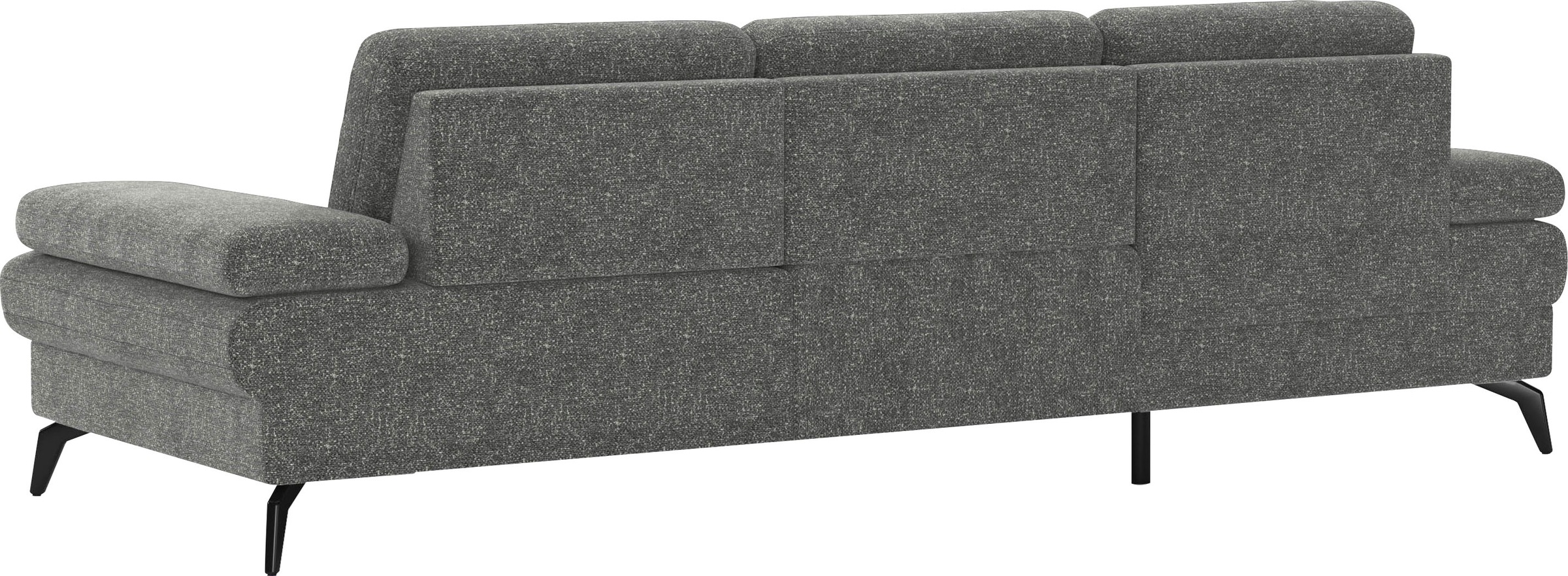 sit&more Ecksofa »Morris L-Form, inkl. Sitztiefenverstellung«, wahlweise mit Armteilverstellung, Bettfunktion & Bettkasten