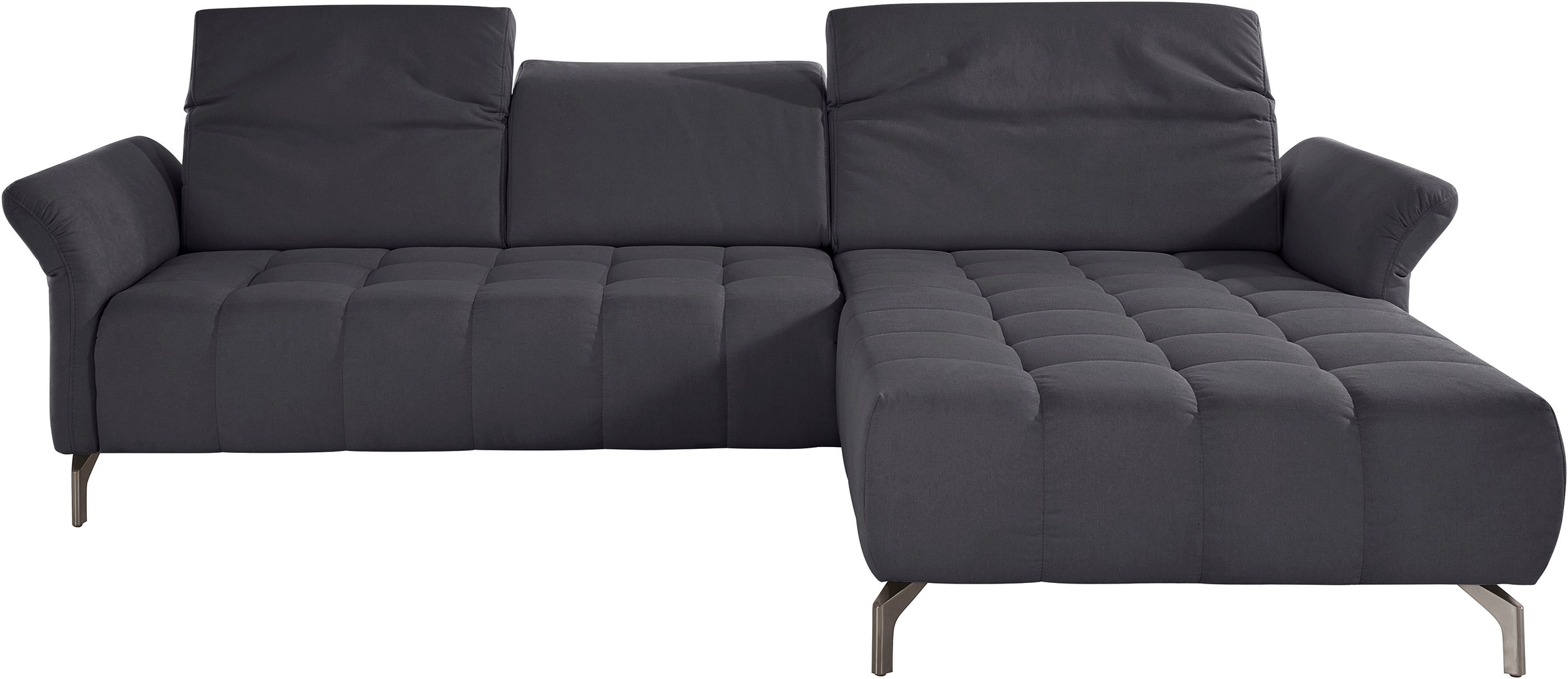 Home affaire Ecksofa »Fresh L-Form« Federkern, wahlweise Kopfteilverstellun günstig online kaufen