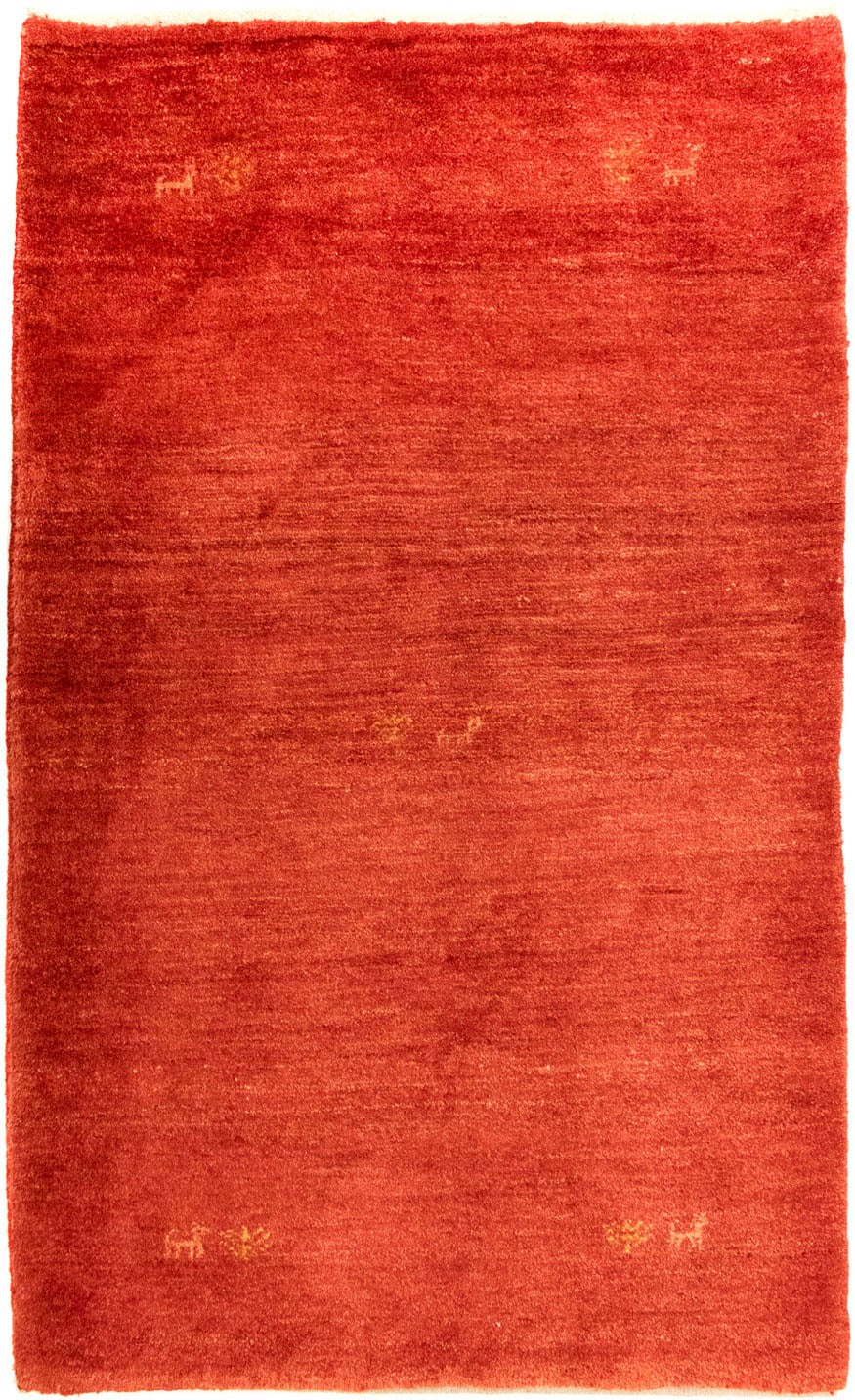 morgenland Wollteppich »Gabbeh - Loribaft Perser - 130 x 81 cm - rot«, rech günstig online kaufen