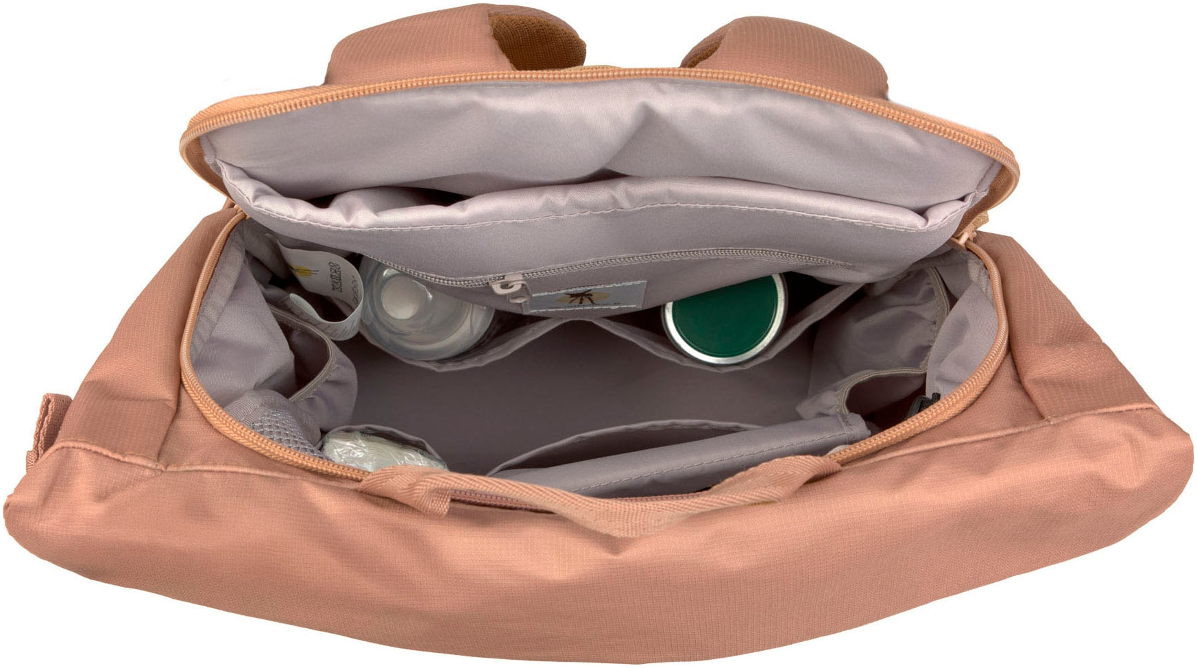 LÄSSIG Wickelrucksack »Green Label, Outdoor Rolltop Backpack, almond«